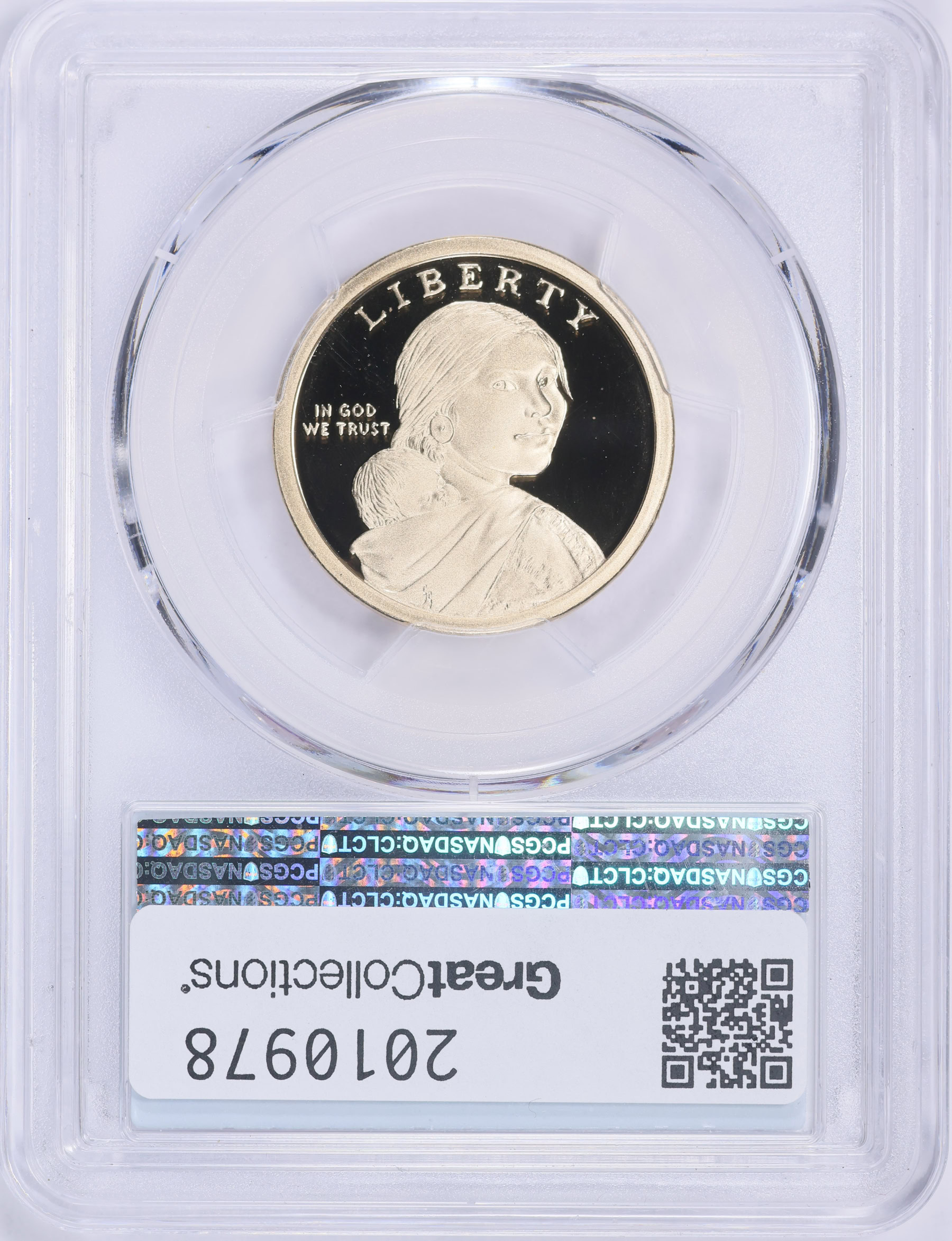 2019-S Sacagawea Dollar Native American First Strike PCGS Proof-70