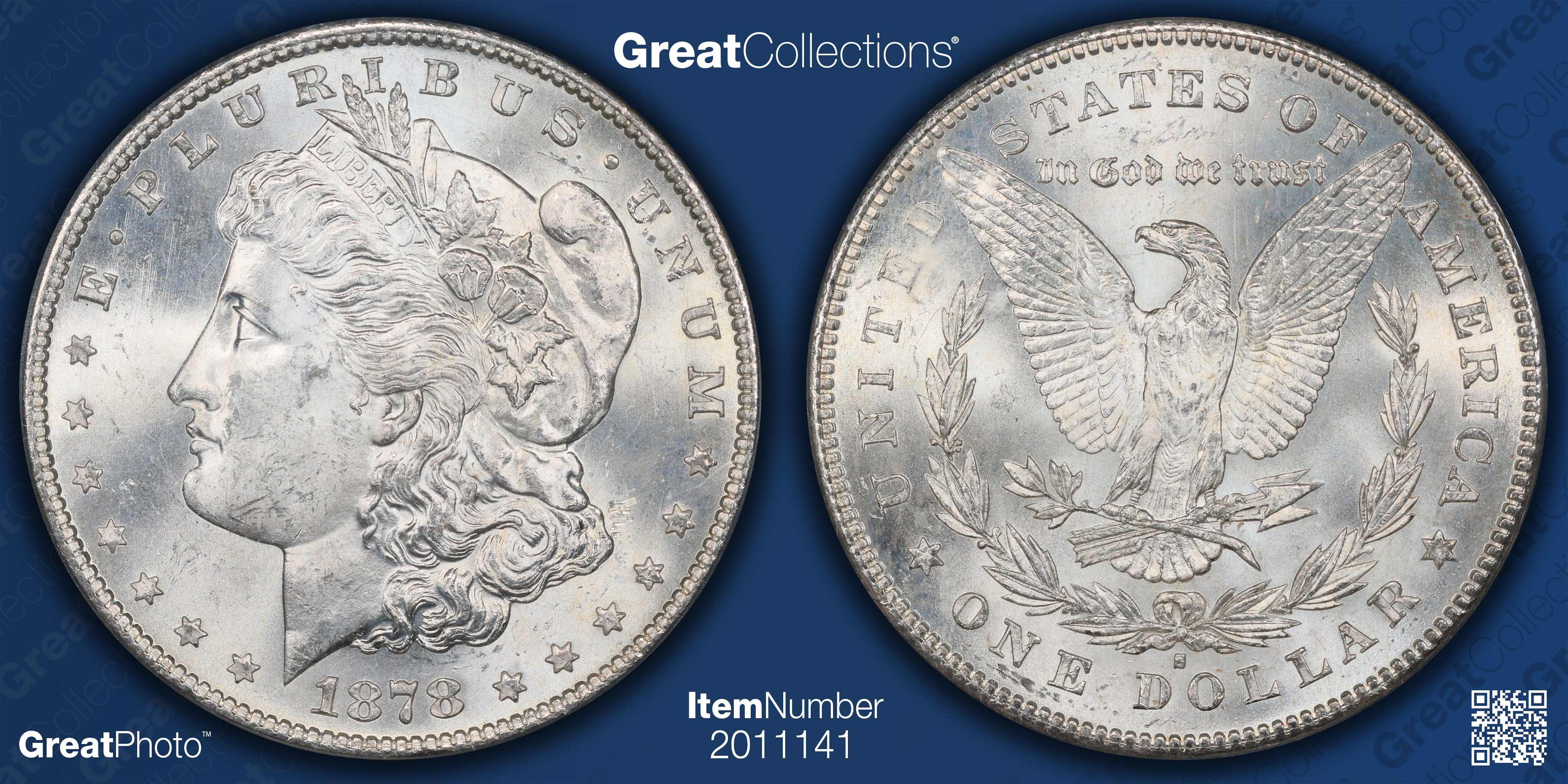 1878-S Morgan Silver Dollar PCGS MS-65 (Item 2011141 ...