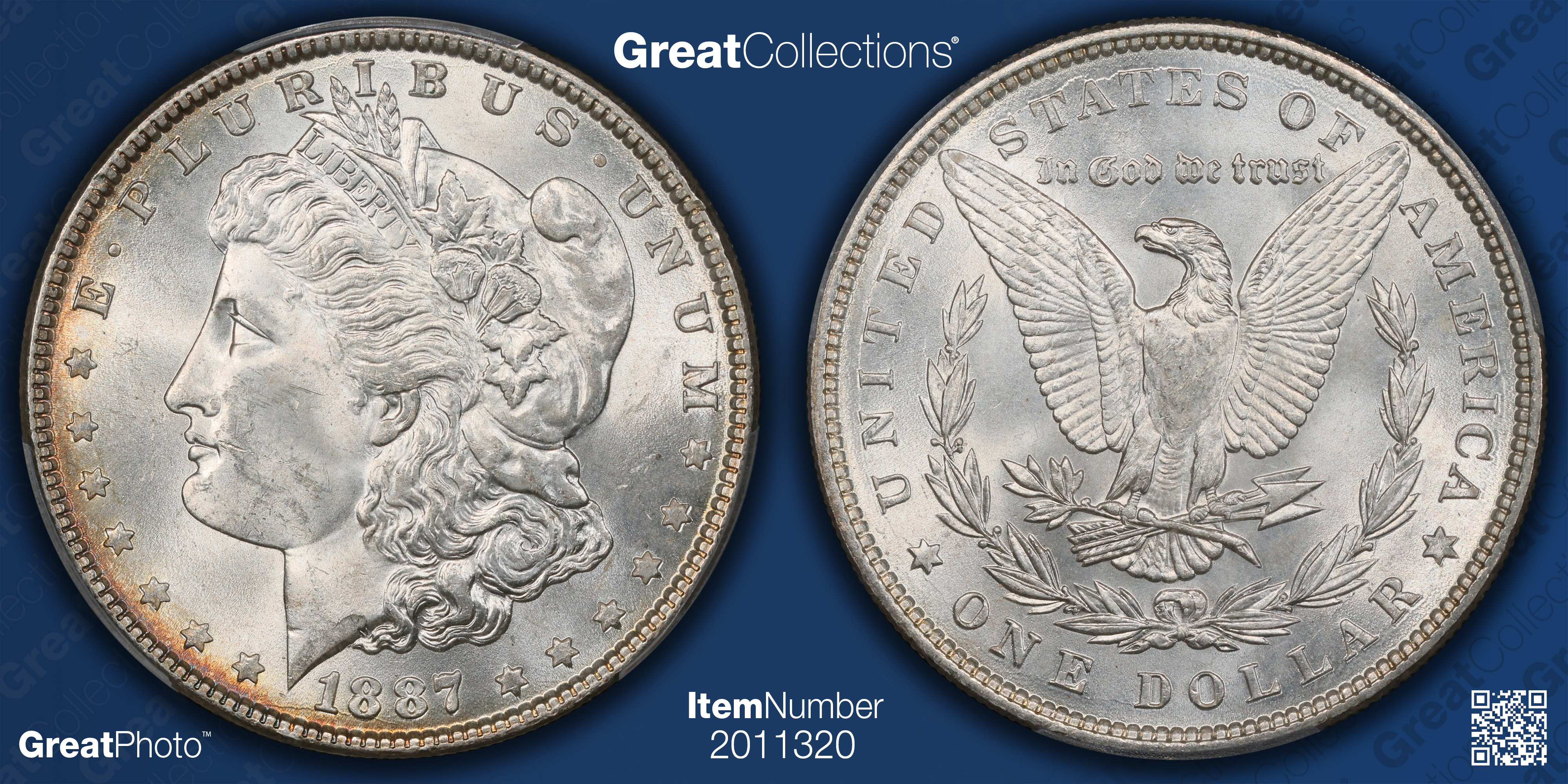 高鑑定　1887年 イタリア リラ PCGS MS63 高鑑定 1887年 イタリア リラ PCGS MS63 高鑑定 1887年 イタリア リラ