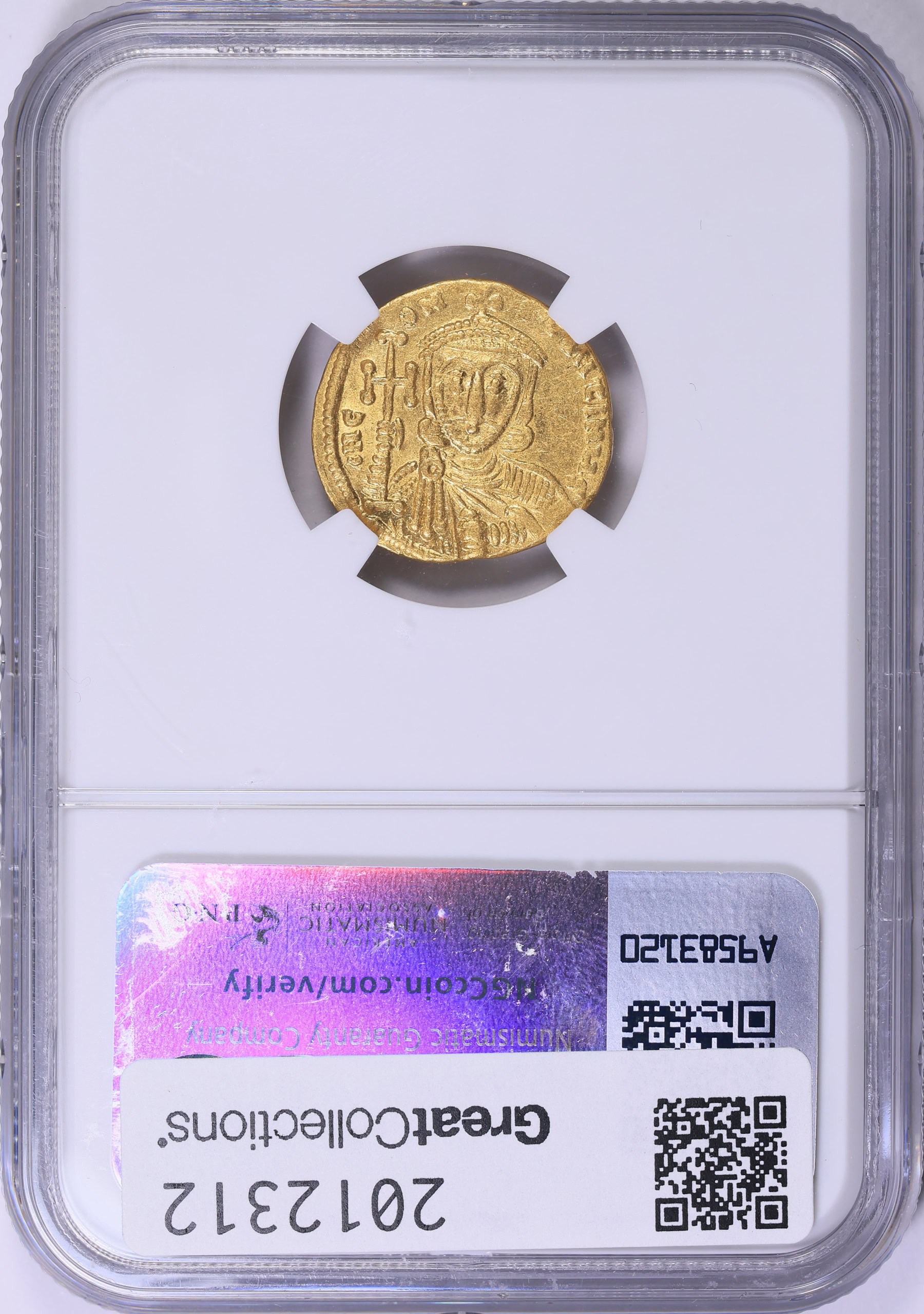 Ancient Byzantine Empire, Constantine V (A.D. 740-775) c.A.D. 741