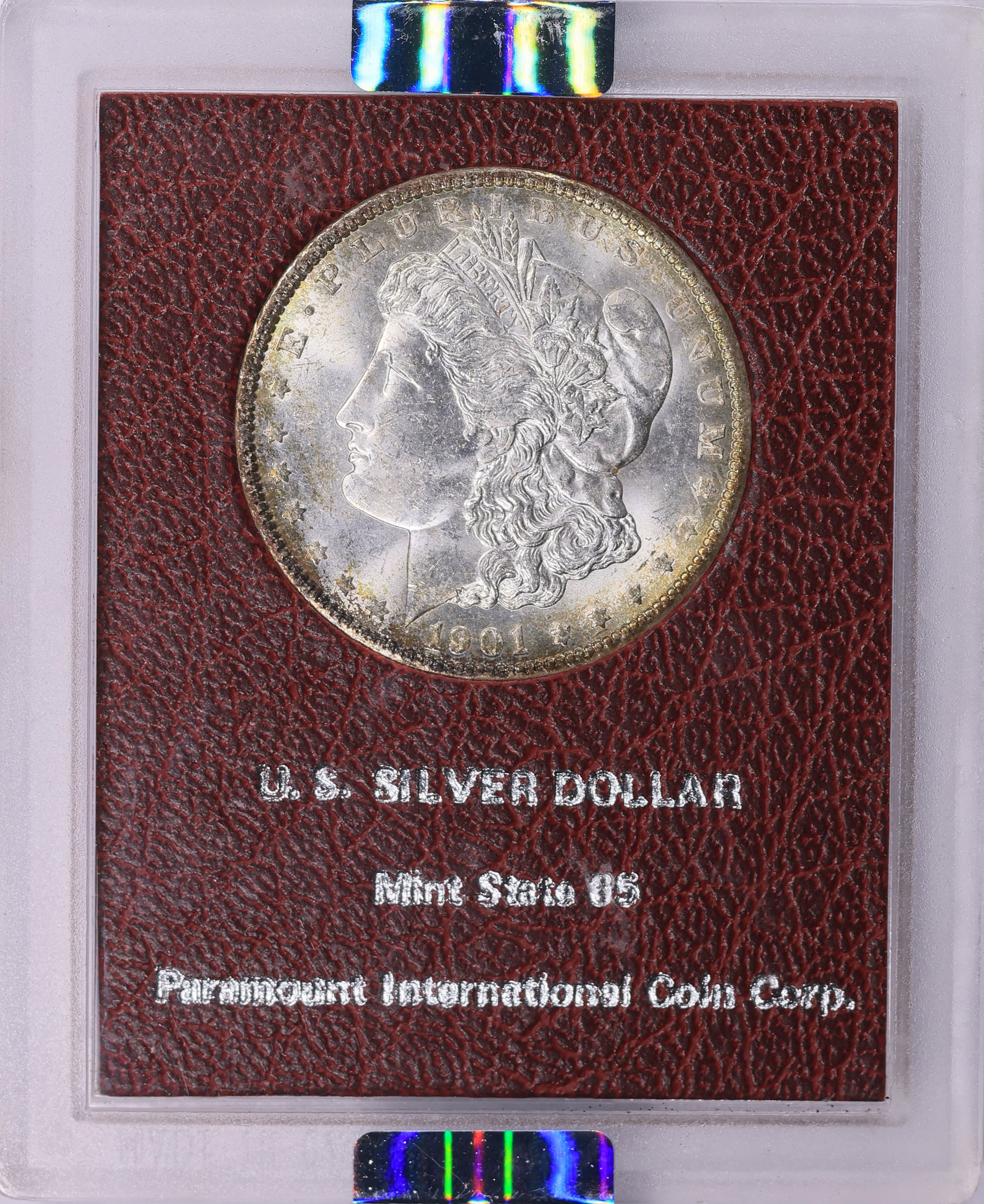 1901-O Morgan Silver Dollar NGC MS-63 (Paramount Red Holder) (Item