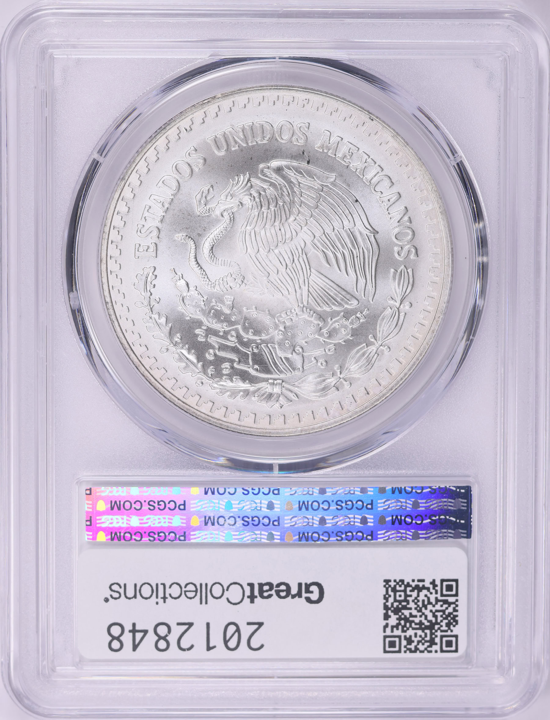 Mexico 1996-Mo Silver Onza Libertad KM-613 PCGS MS-69 (Item