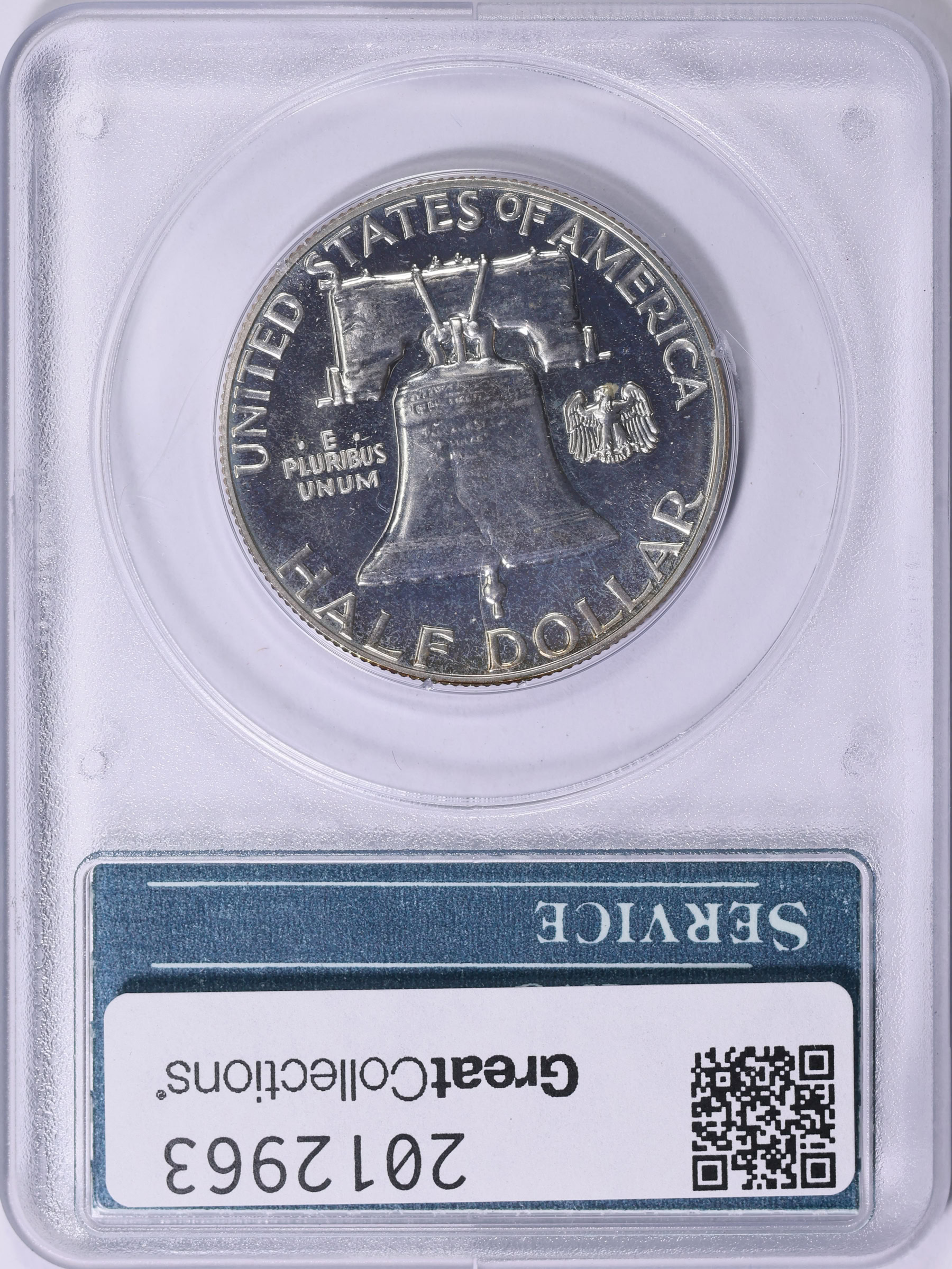 1962 Franklin Half Dollar PCGS Proof-65 OGH (1st Gen) (Item