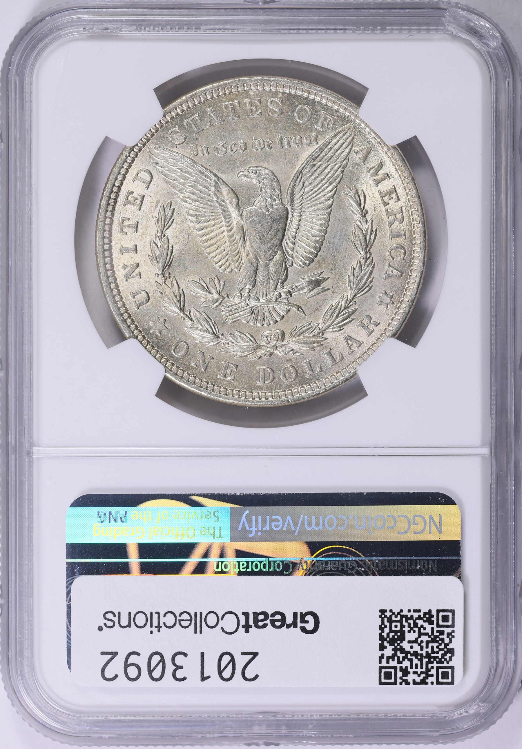 1921 Morgan Silver Dollar NGC MS-61 (Item 2013092