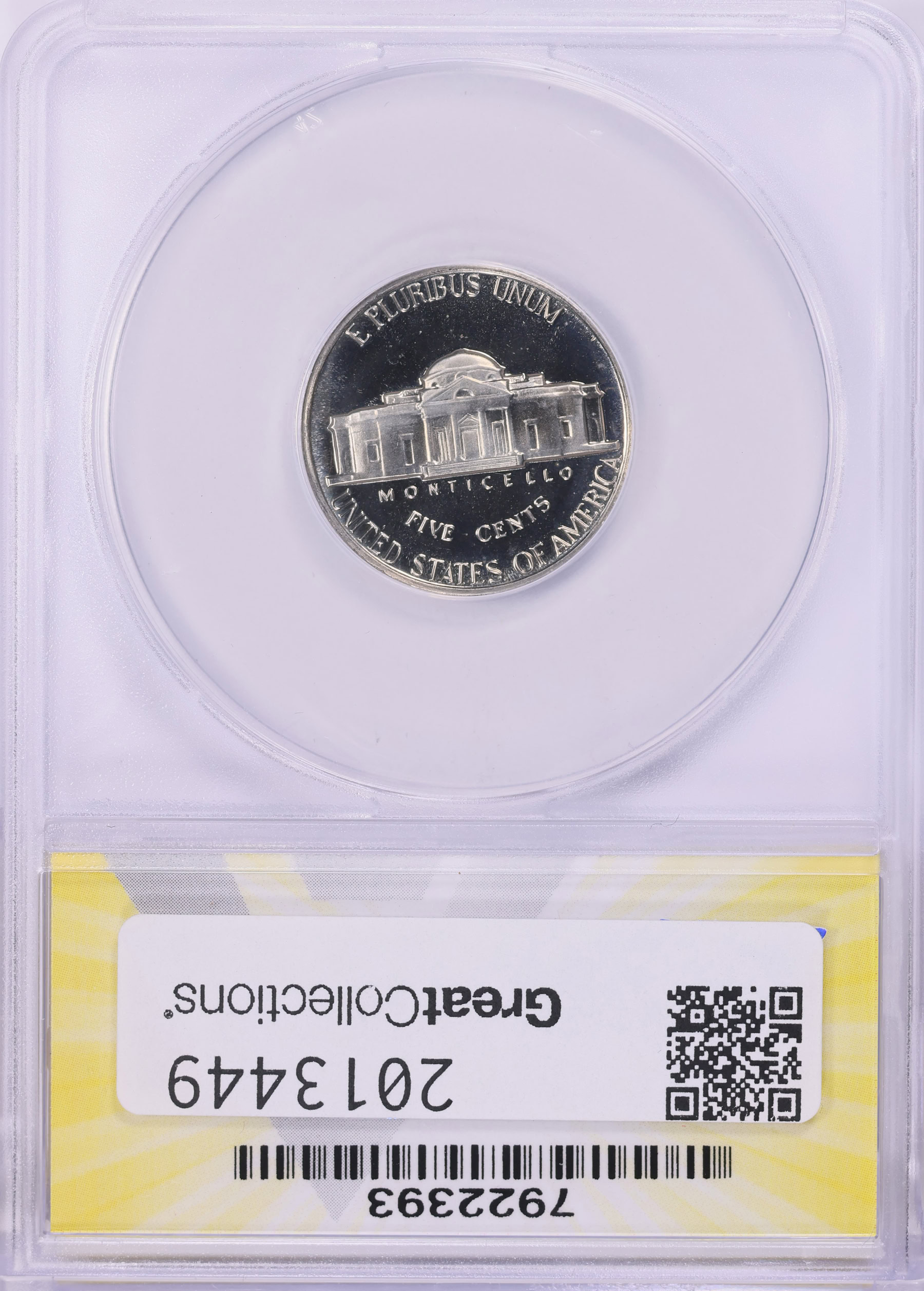 1968-S Jefferson Nickel ANACS Proof-67 (Toned) (Item 2013449 ...