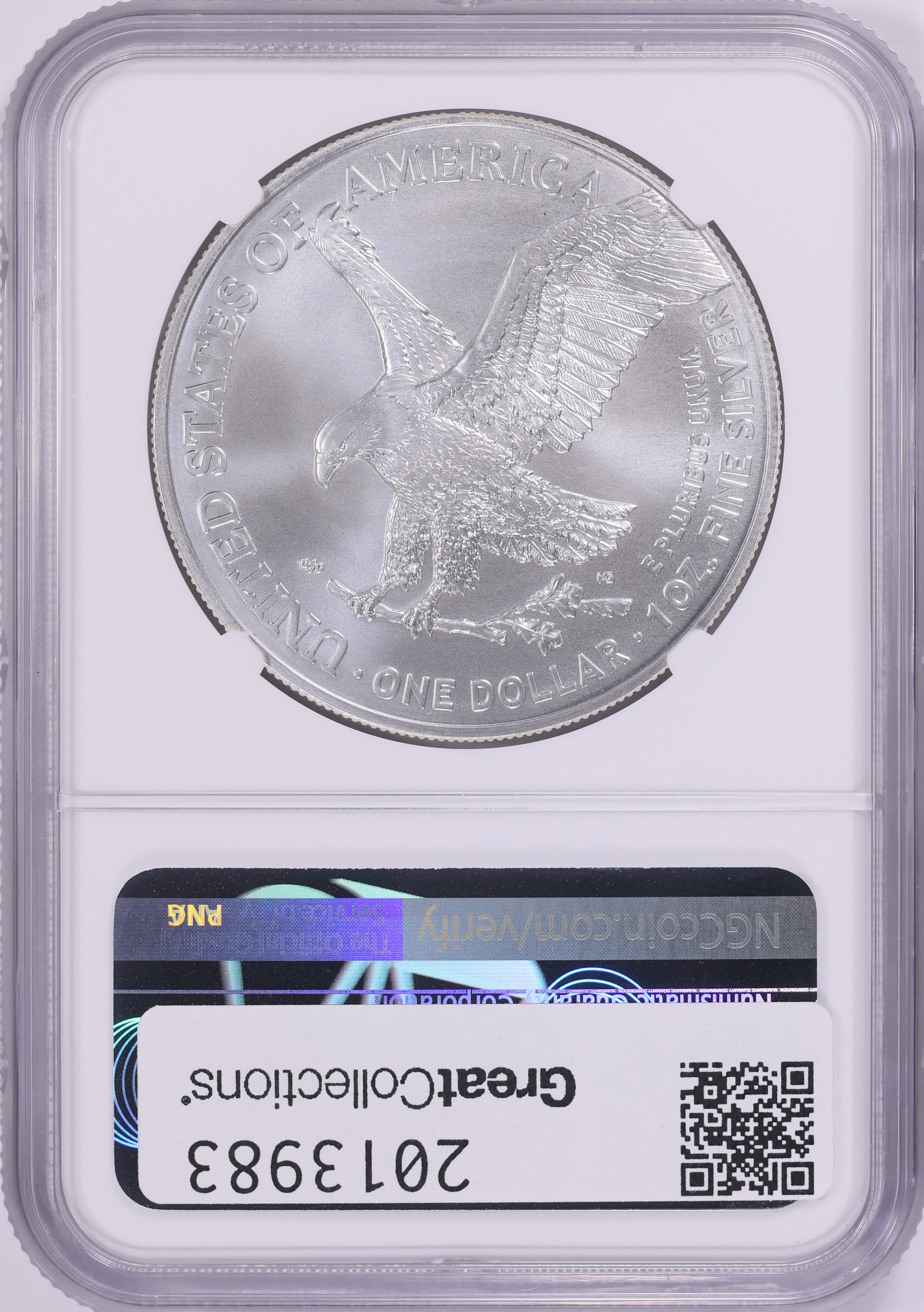 2021-(W) $1 Silver Eagle Type 1 Struck at West Point Early Releases NGC ...