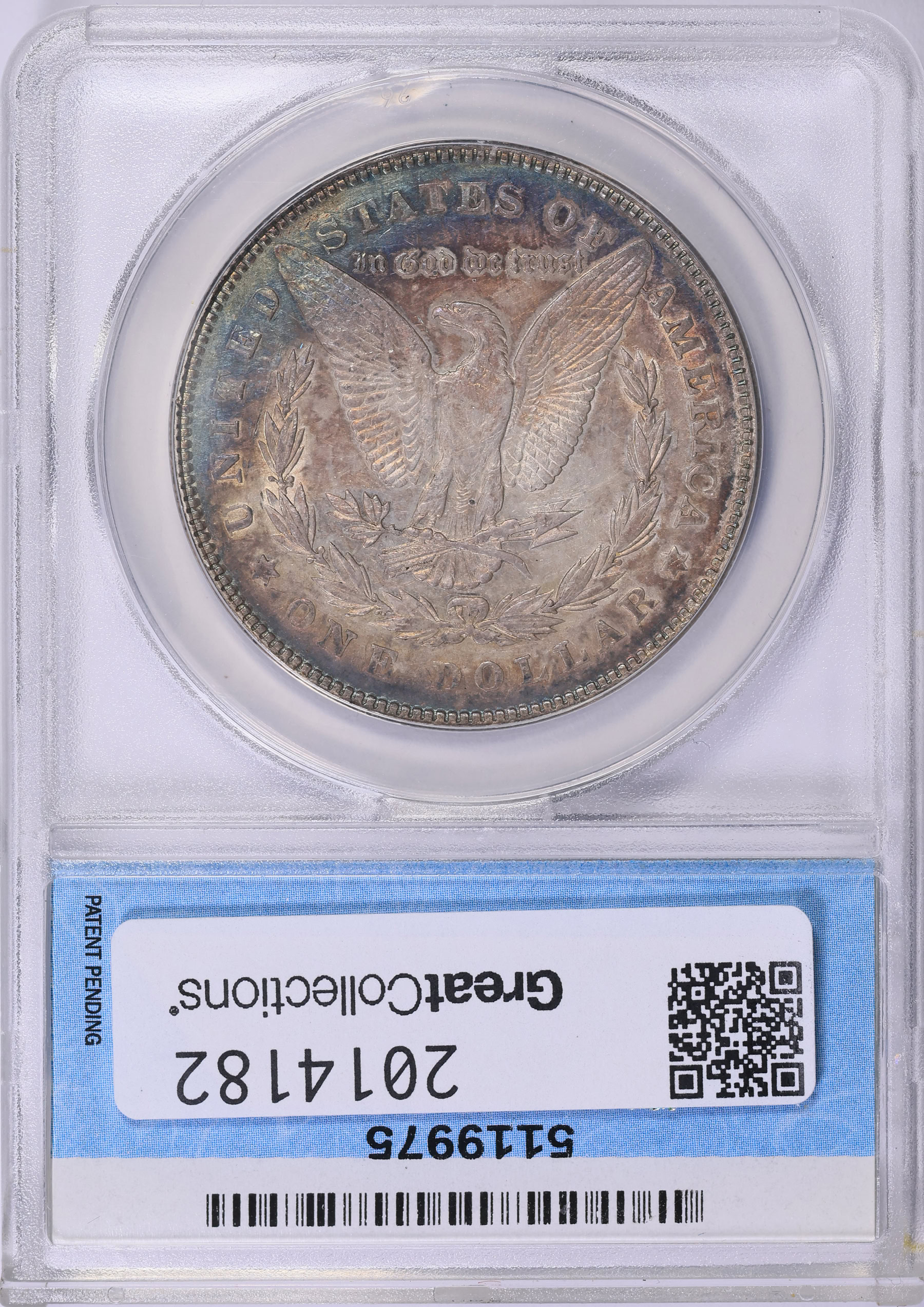 外国銀貨 1878 7TF Morgan Silver Dollar VAM-198 *Top 100* ANACS AU-50 (Toned