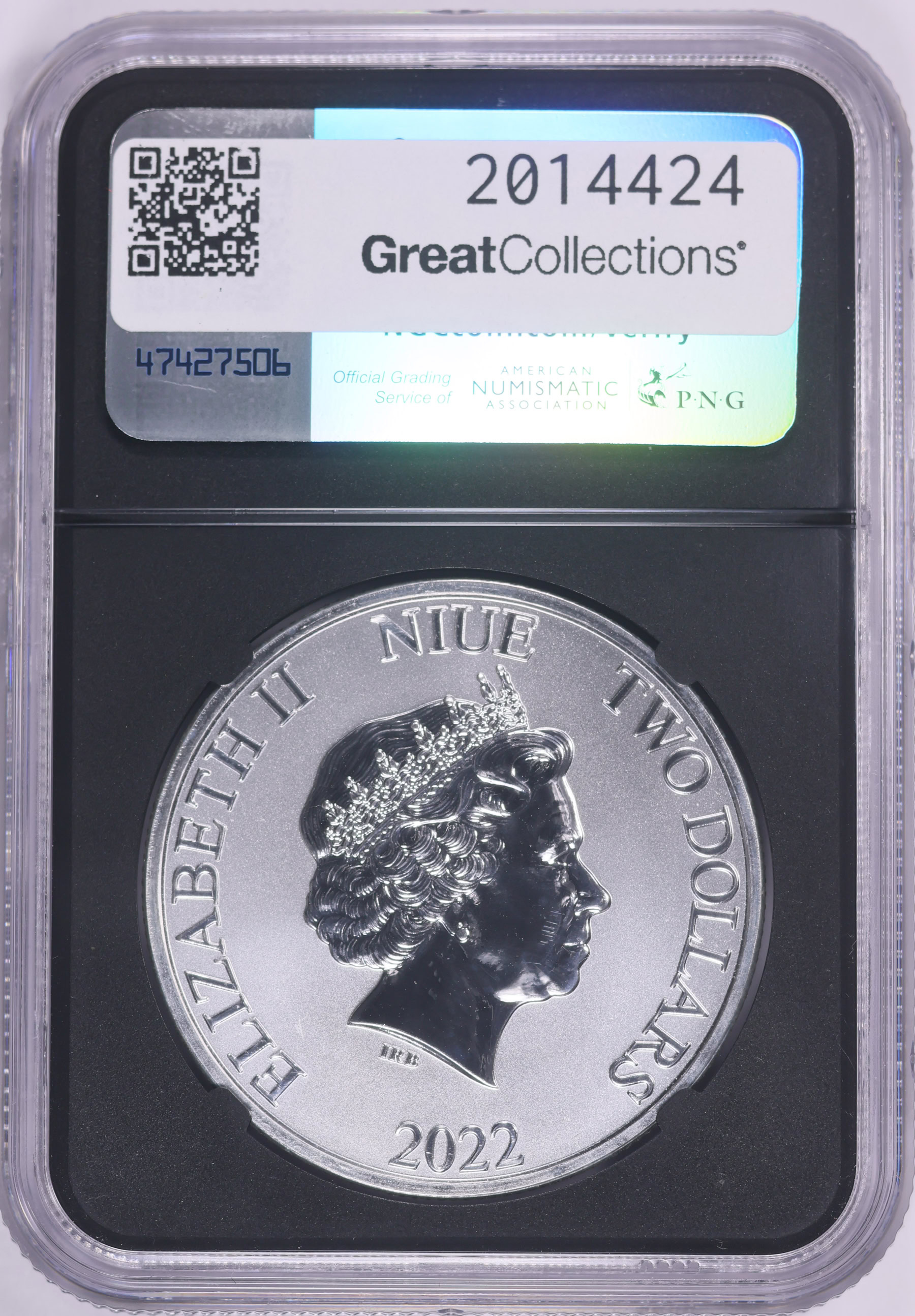 Niue 2022 Silver $2 Star Wars Darth Vader NGC MS-70 (Black Retro