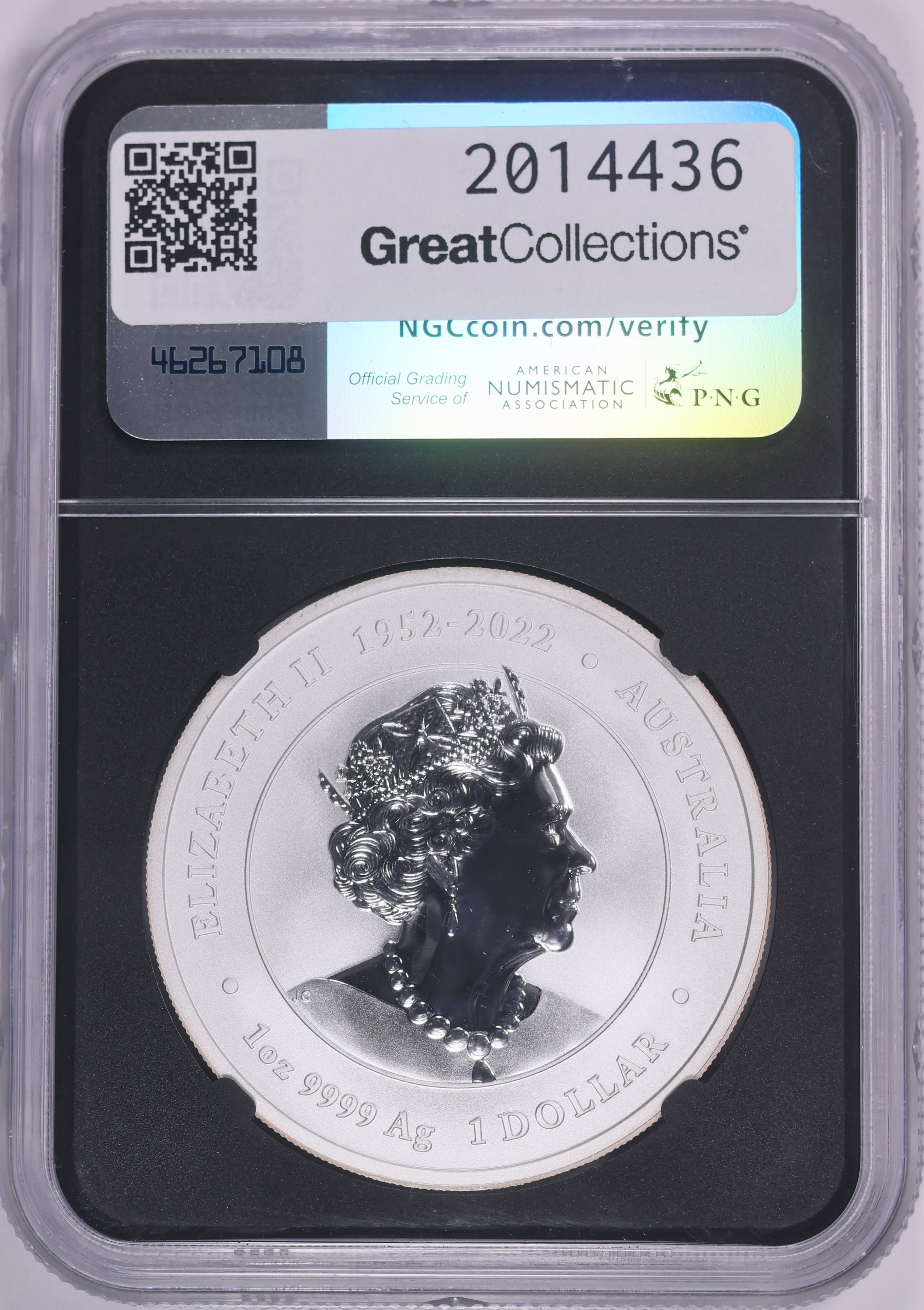 Australia 2024-P125 Colorized Silver Dollar Lunar Series, Year of