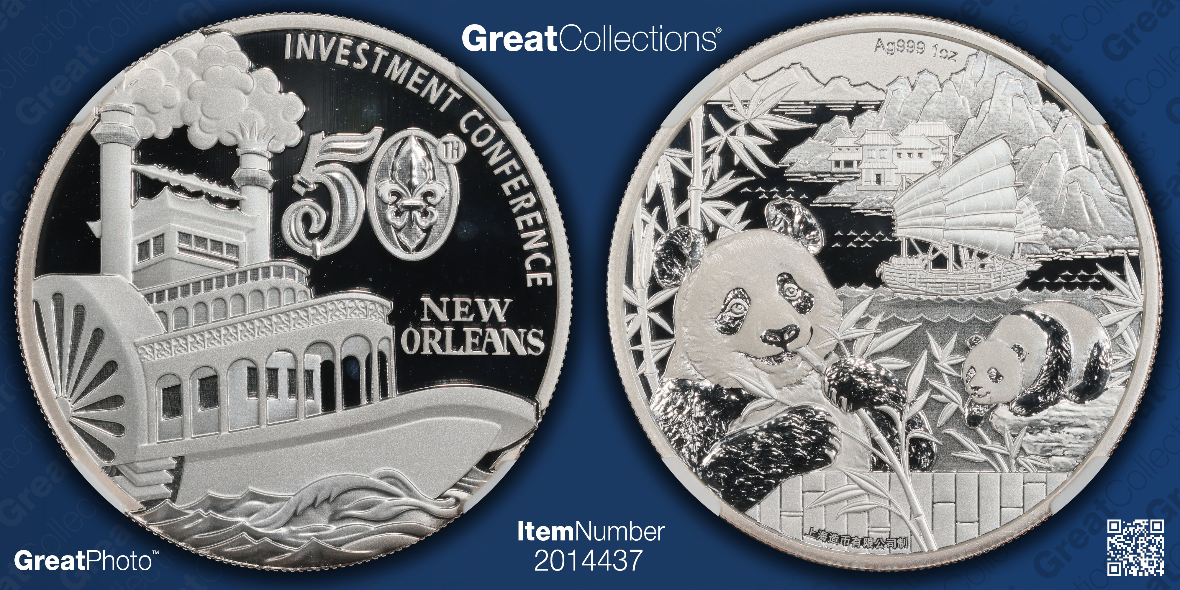 China 2024 Silver 1oz New Orleans Investment Conference Official