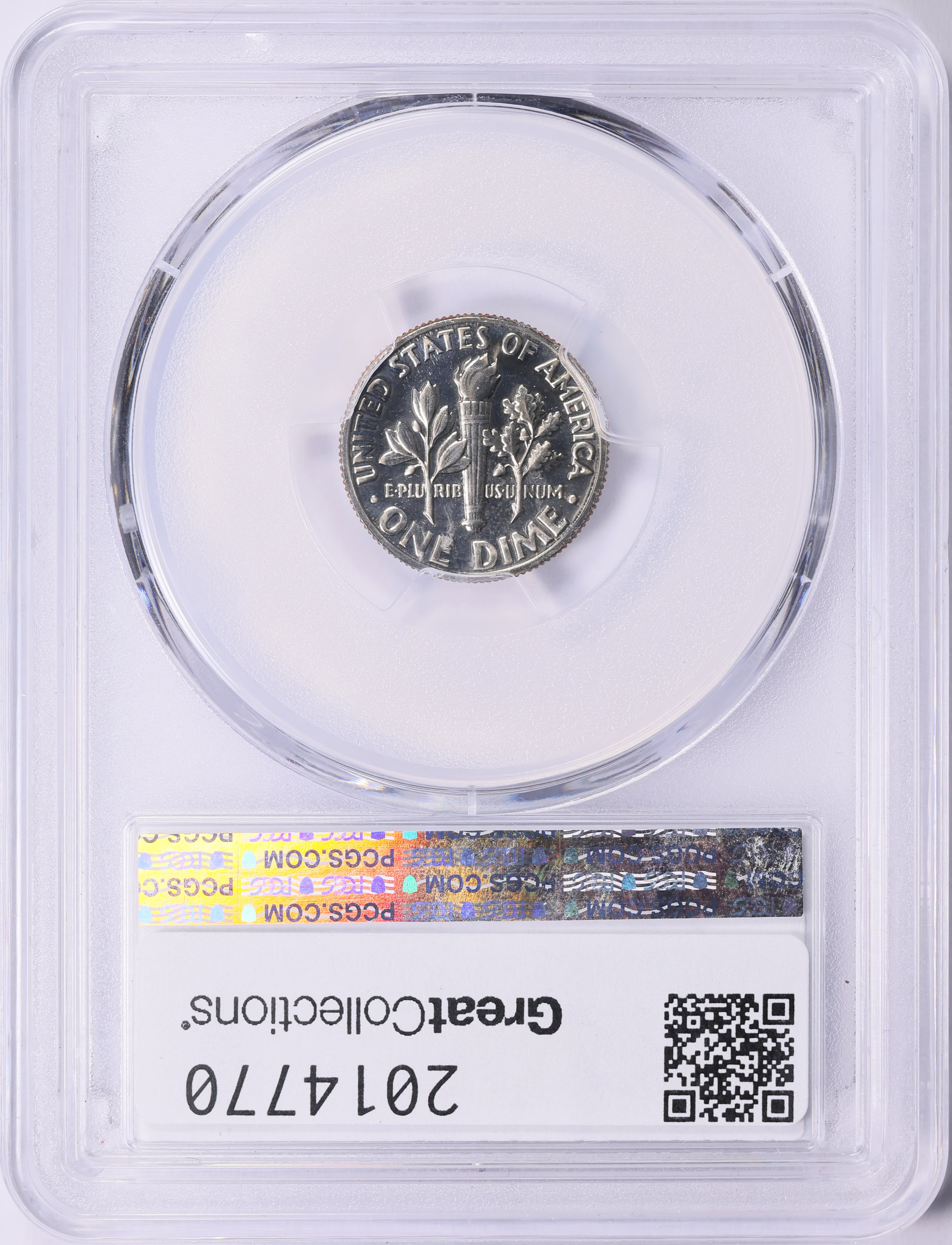 1968 Roosevelt Dime No S PCGS Proof-69 (Item 2014770