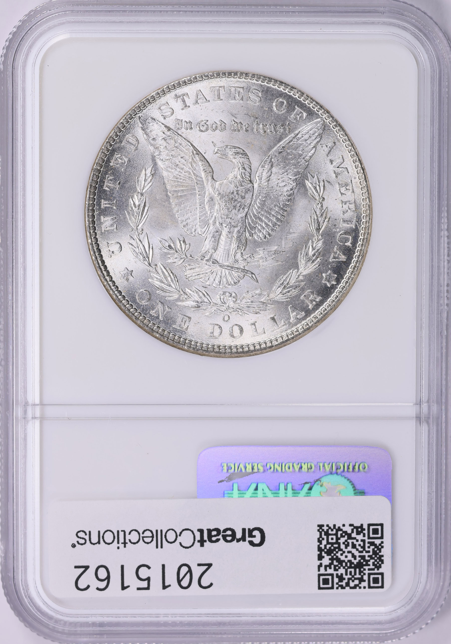1901-O Morgan Silver Dollar NGC MS-65 (Item 2015162