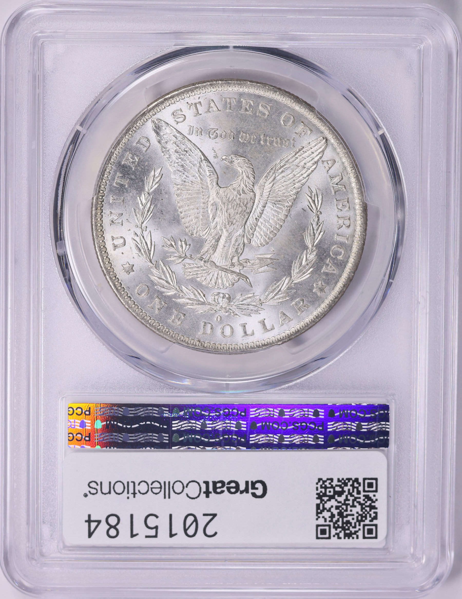 1884-O Morgan Silver Dollar PCGS MS-63 (Item 2015184