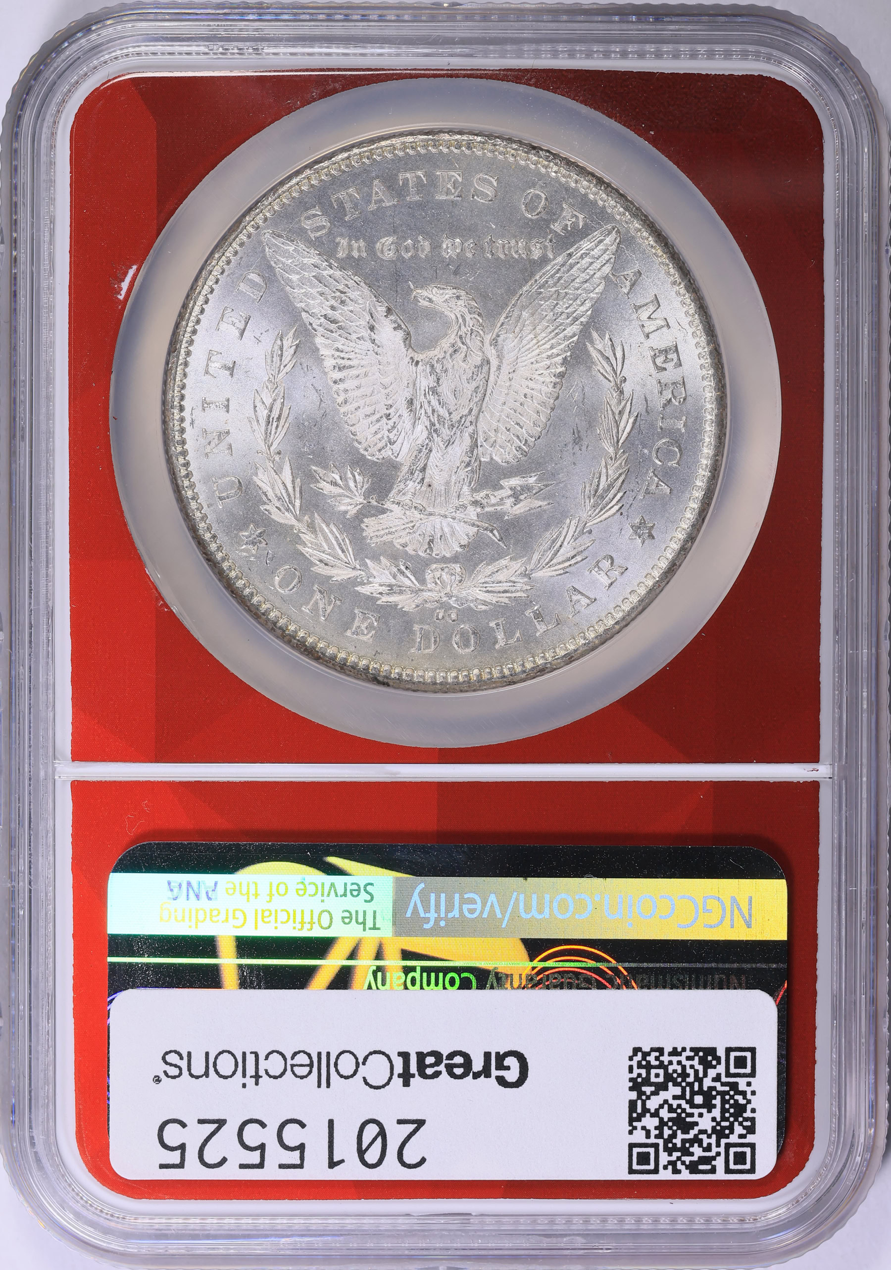 1878-CC Morgan Silver Dollar NGC MS-61 (EDC Red Core) (Item