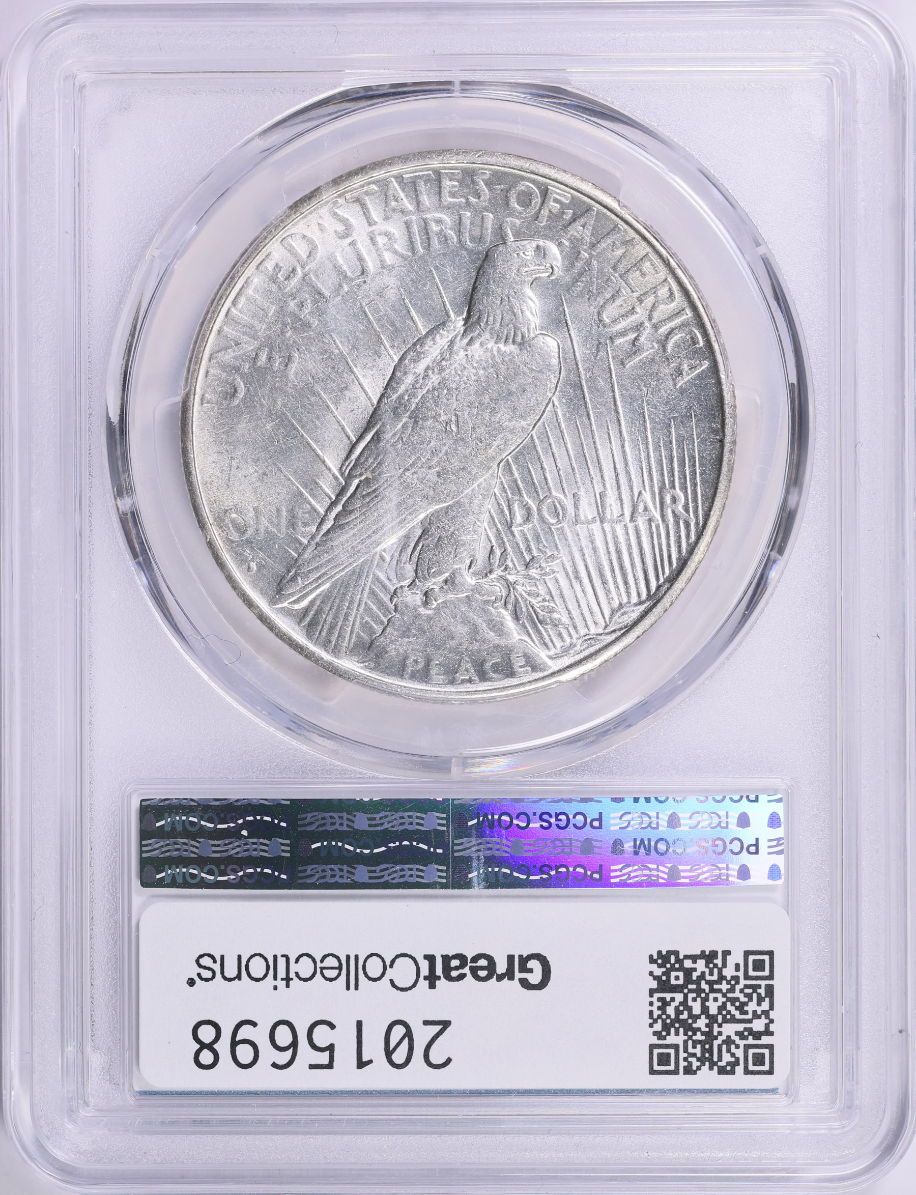 1934-S Peace Silver Dollar PCGS AU-58 (Item 2015698