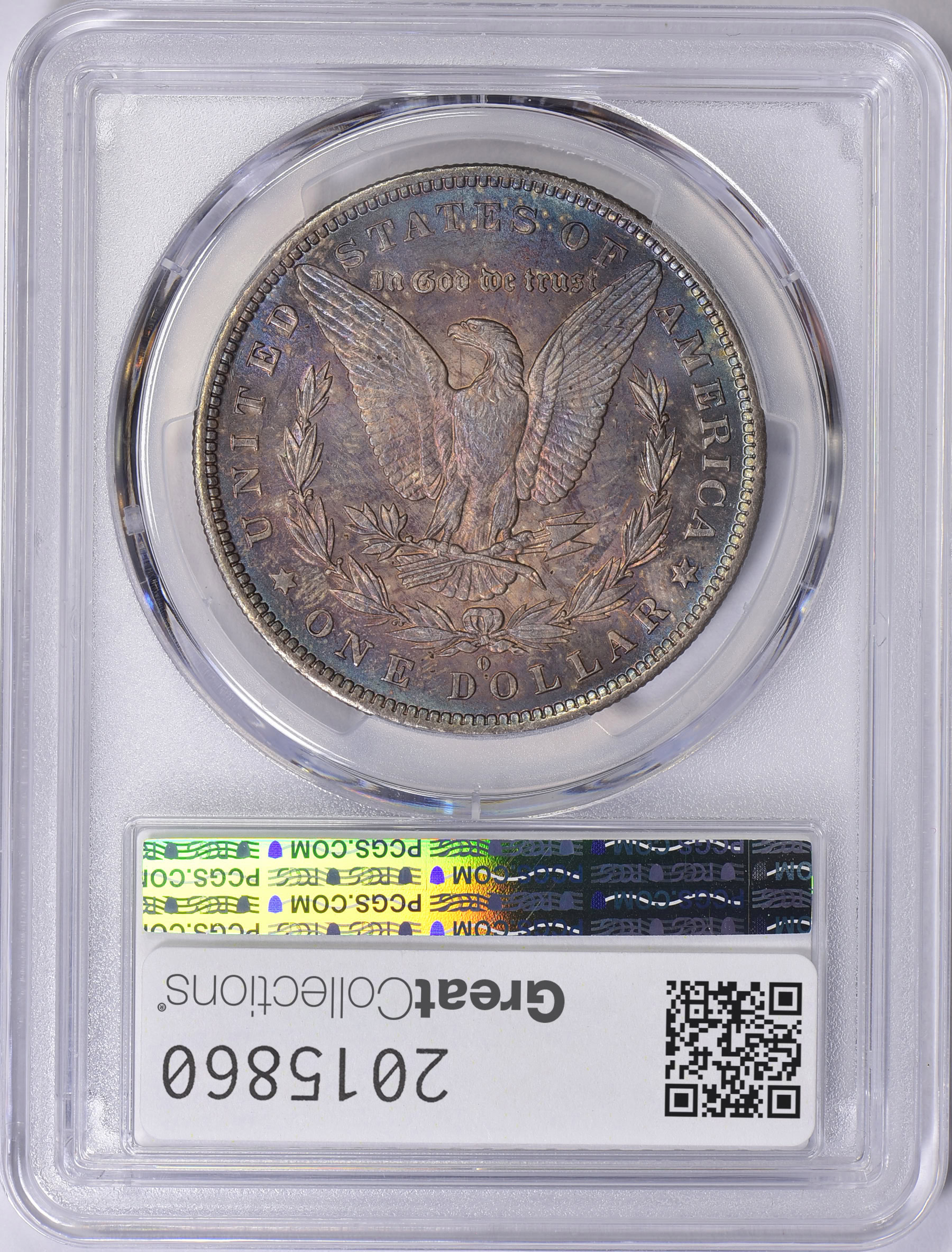 1884-O Morgan Silver Dollar PCGS MS-64 (Toned) (Item 2015860