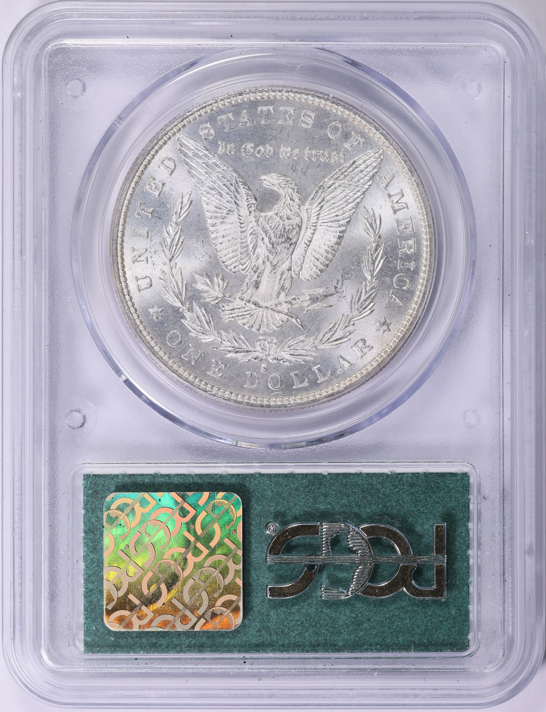 1880-S Morgan Silver Dollar PCGS MS-64 OGH (Doily) (Item 2015984