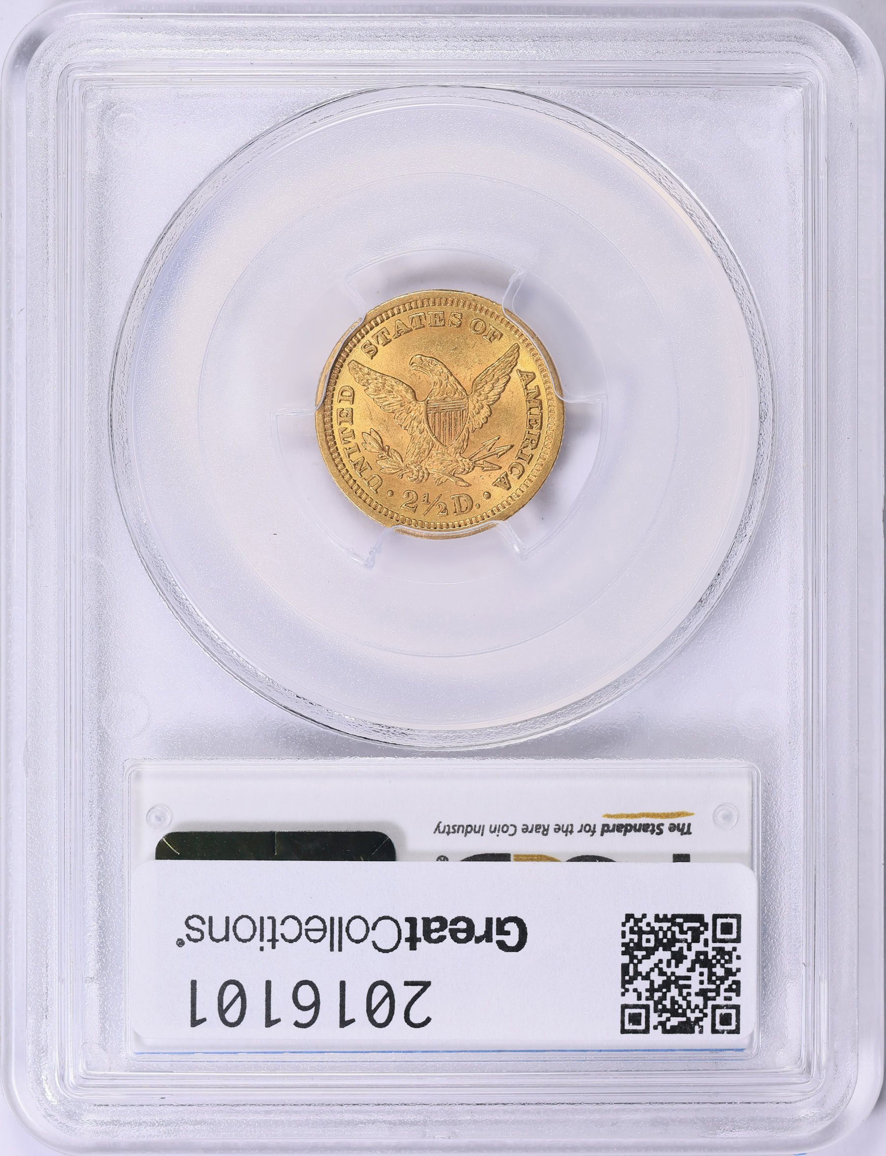 1893 Liberty Gold Quarter Eagle PCGS MS-62 (Item 2016101 ...