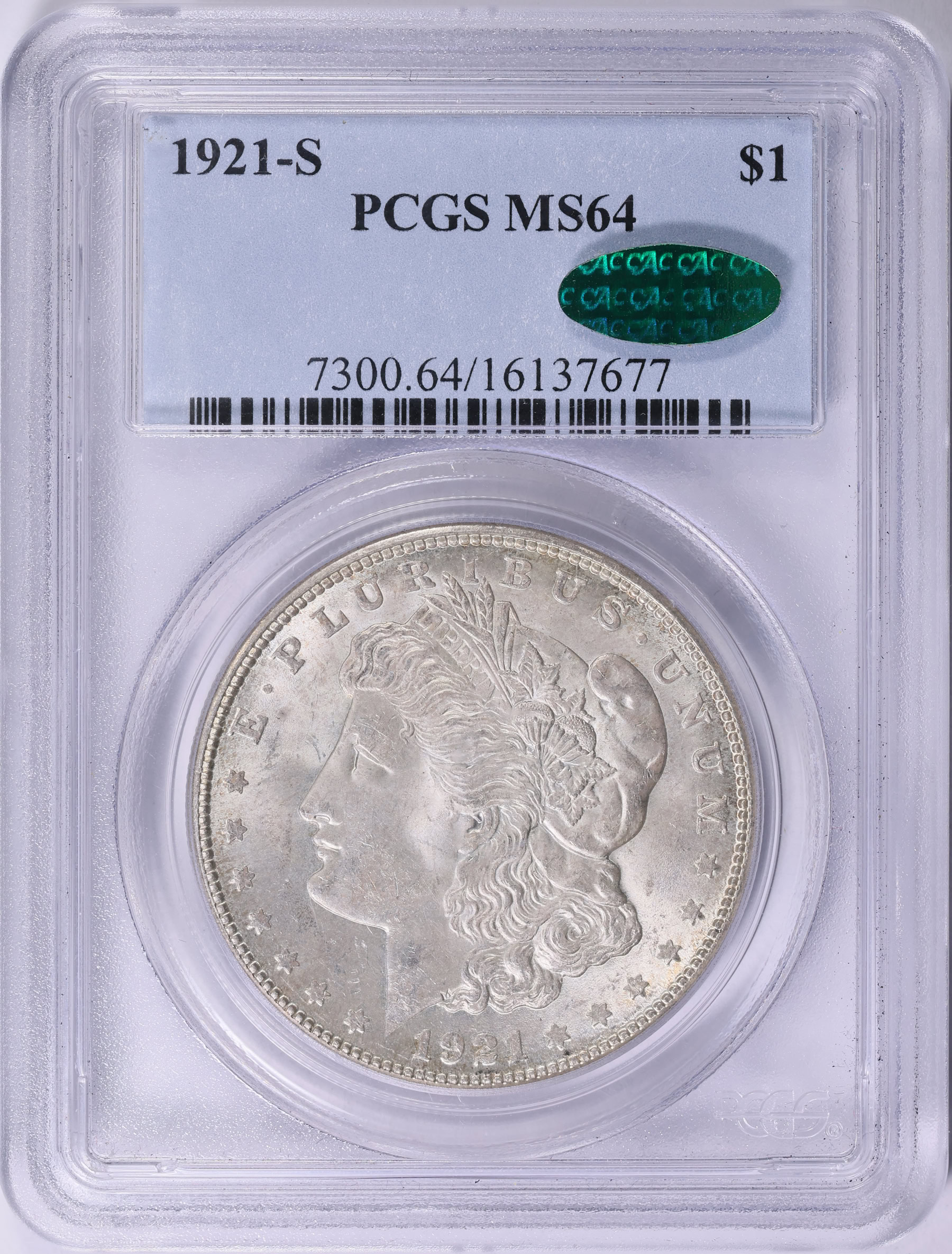 断捨離間近　United states collection coin✨ 1880 S $1 Morgan Silver Dollar CAC MS66 | Jefferson Coin