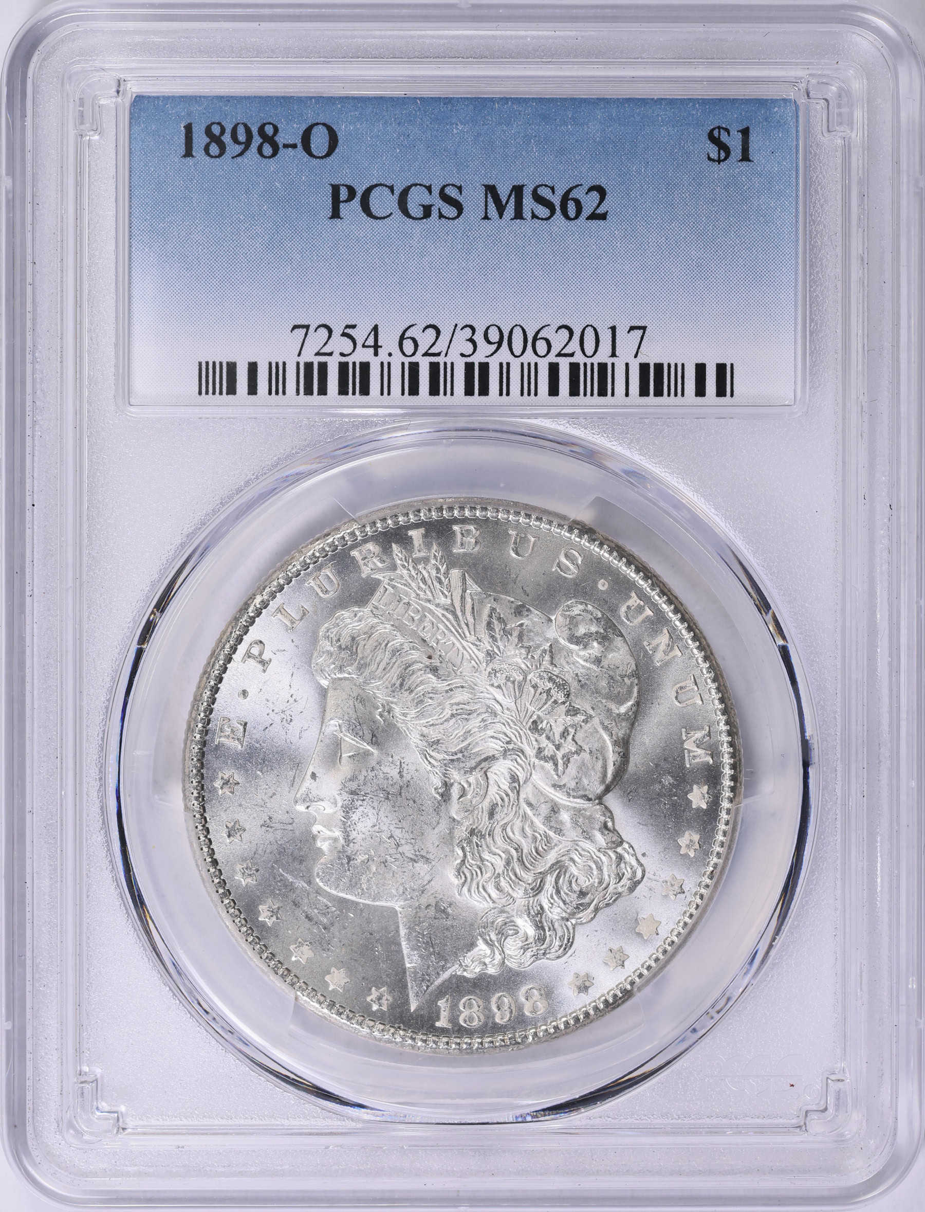 1898-O Morgan Silver Dollar PCGS MS-62 (Item 2016521