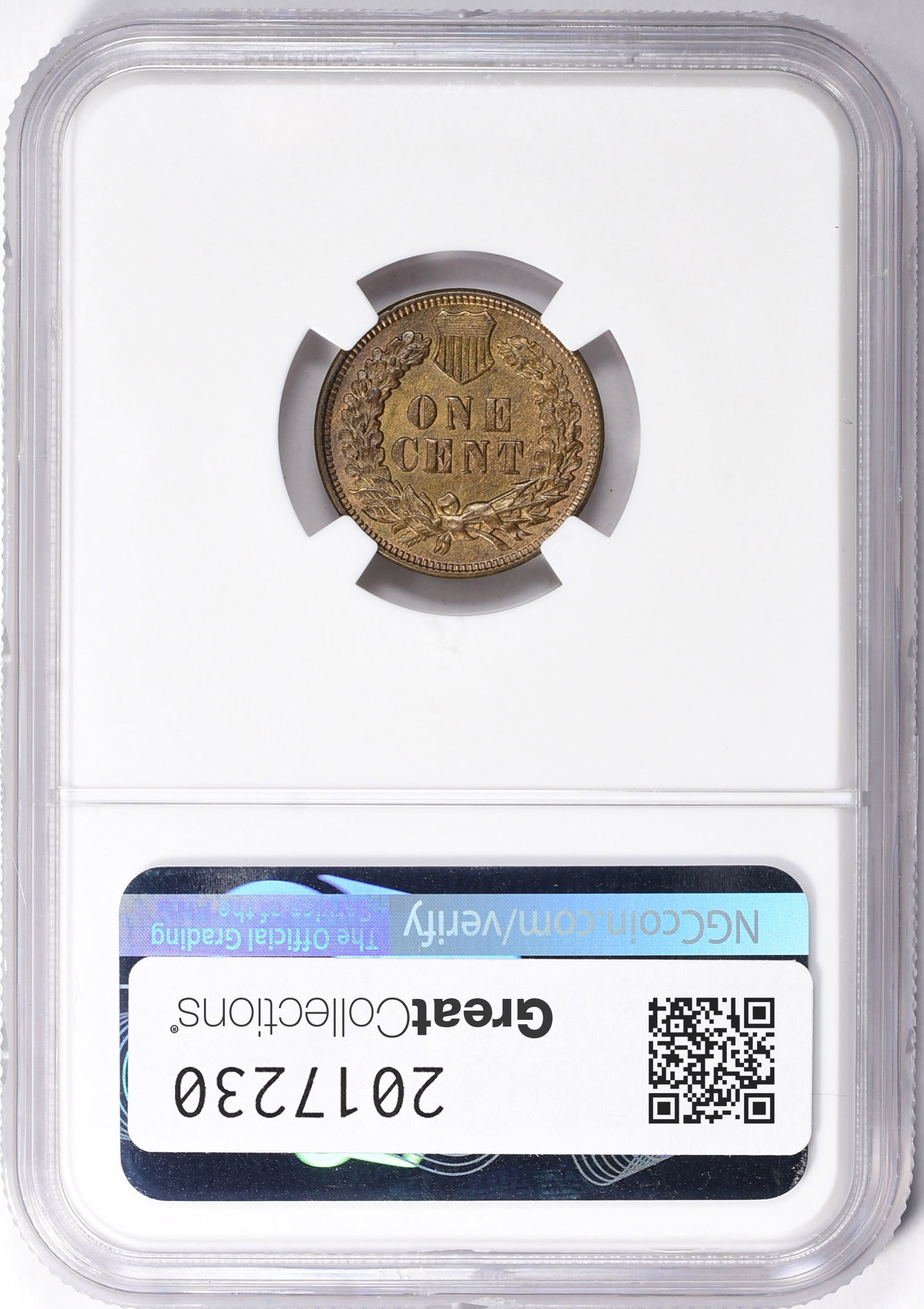 1906 Indian Cent NGC MS-64 BN (Item 2017230) | GreatCollections