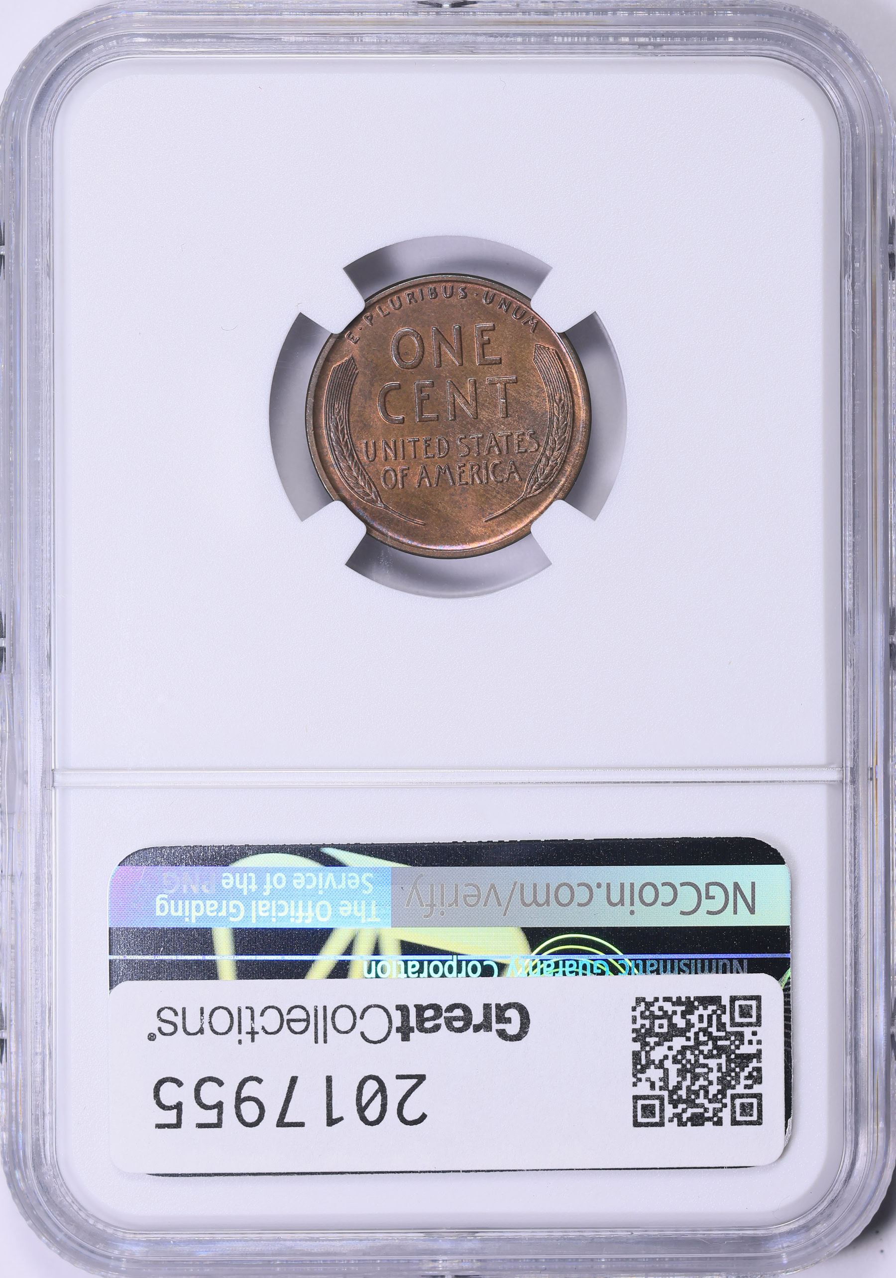 1915-S Lincoln Cent NGC MS-65 BN (Item 2017955) | GreatCollections