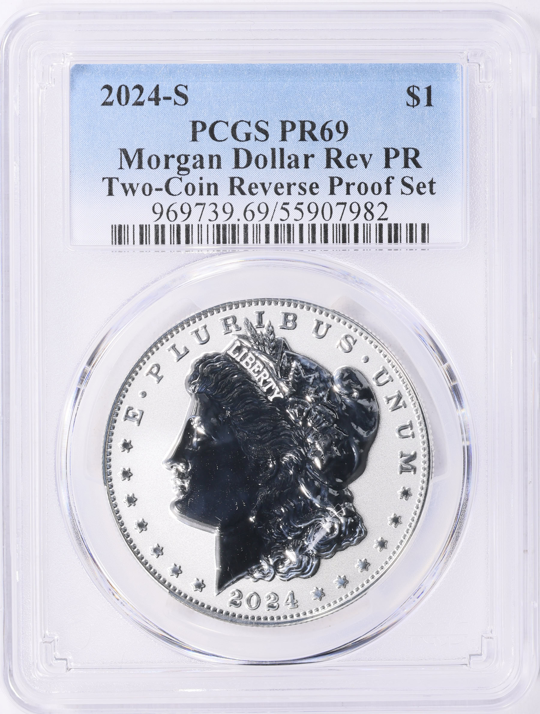 2024-S Morgan Silver Dollar Reverse Proof (From the Two-Coin