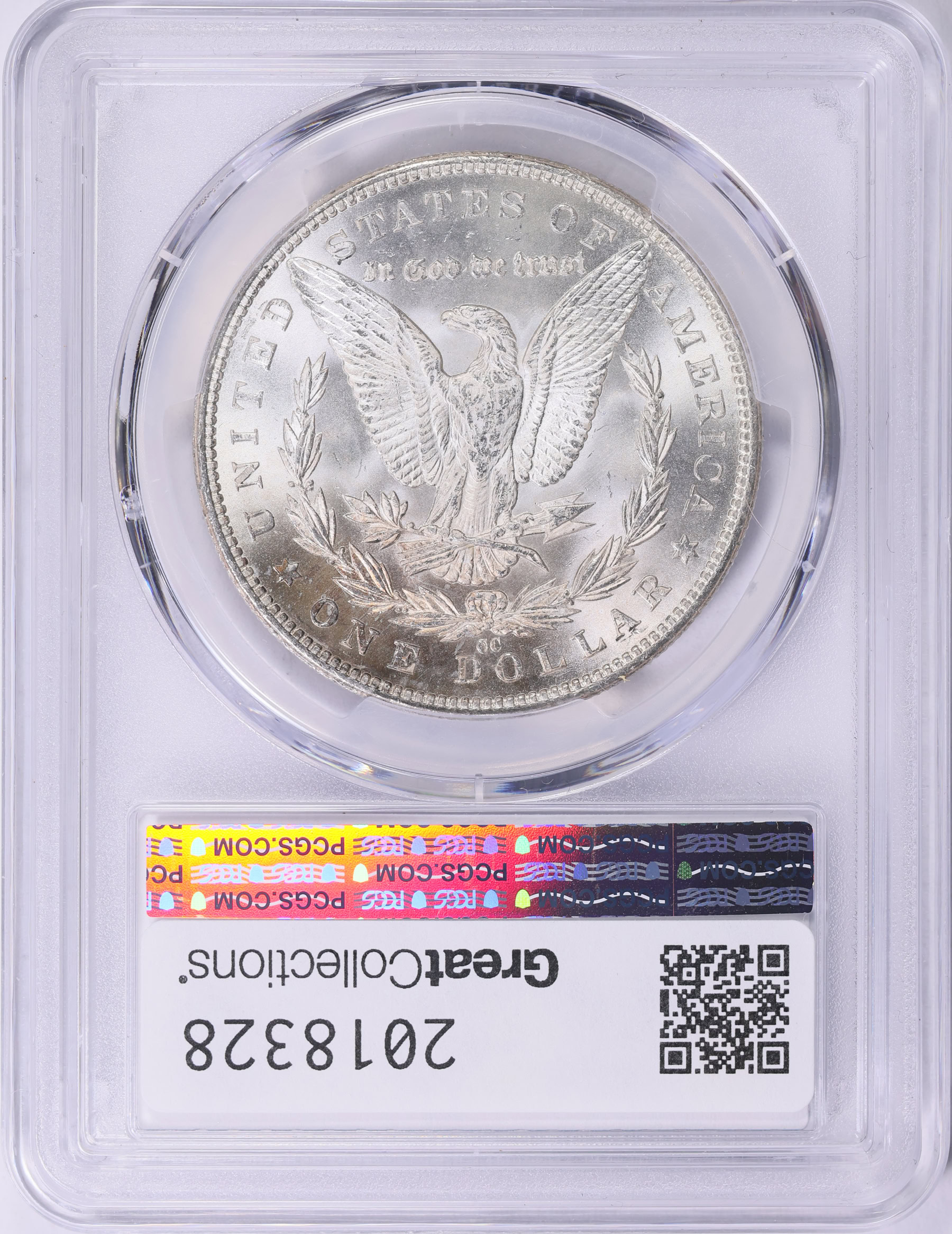 1883-CC Morgan Silver Dollar PCGS MS-62 (Item 2018328