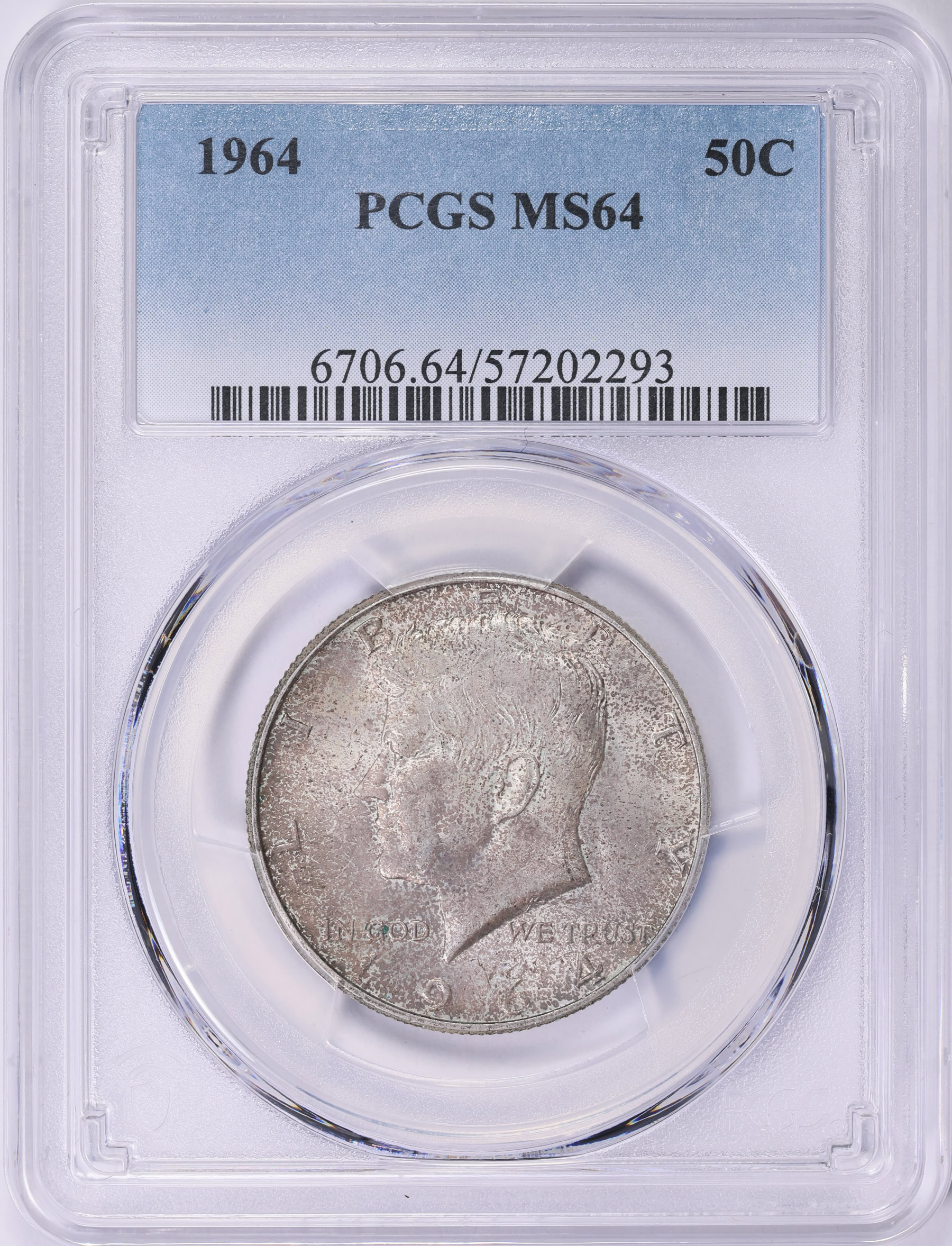 1964 Kennedy Half Dollar PCGS MS-64 (Item 2018516