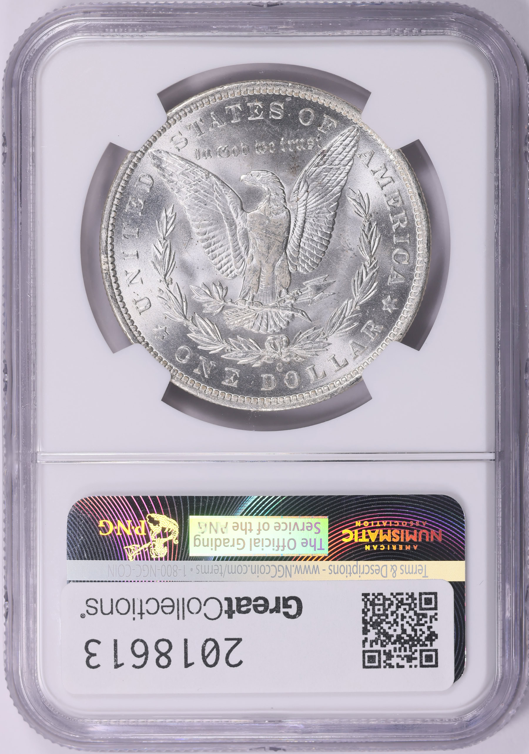 1883-O Morgan Silver Dollar NGC MS-64 (Great Northwest Collection