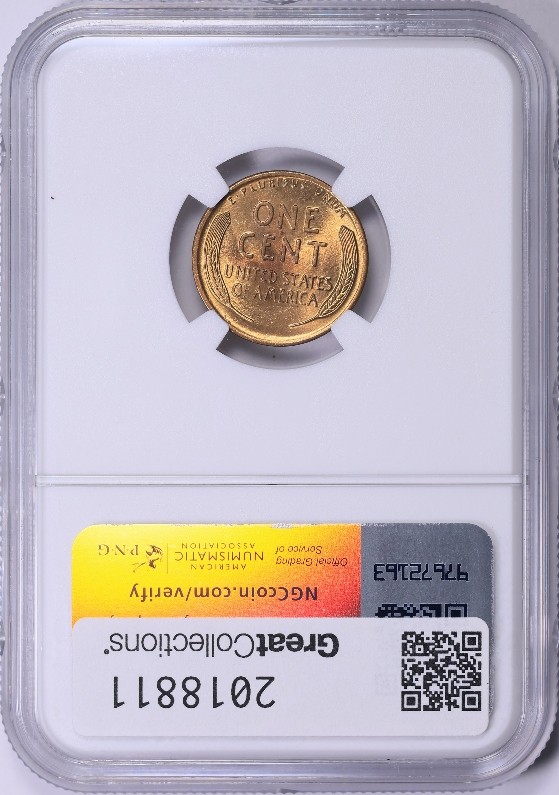 1917 Lincoln Cent NGC MS-65 RB (CAC Green) (Item 2018811