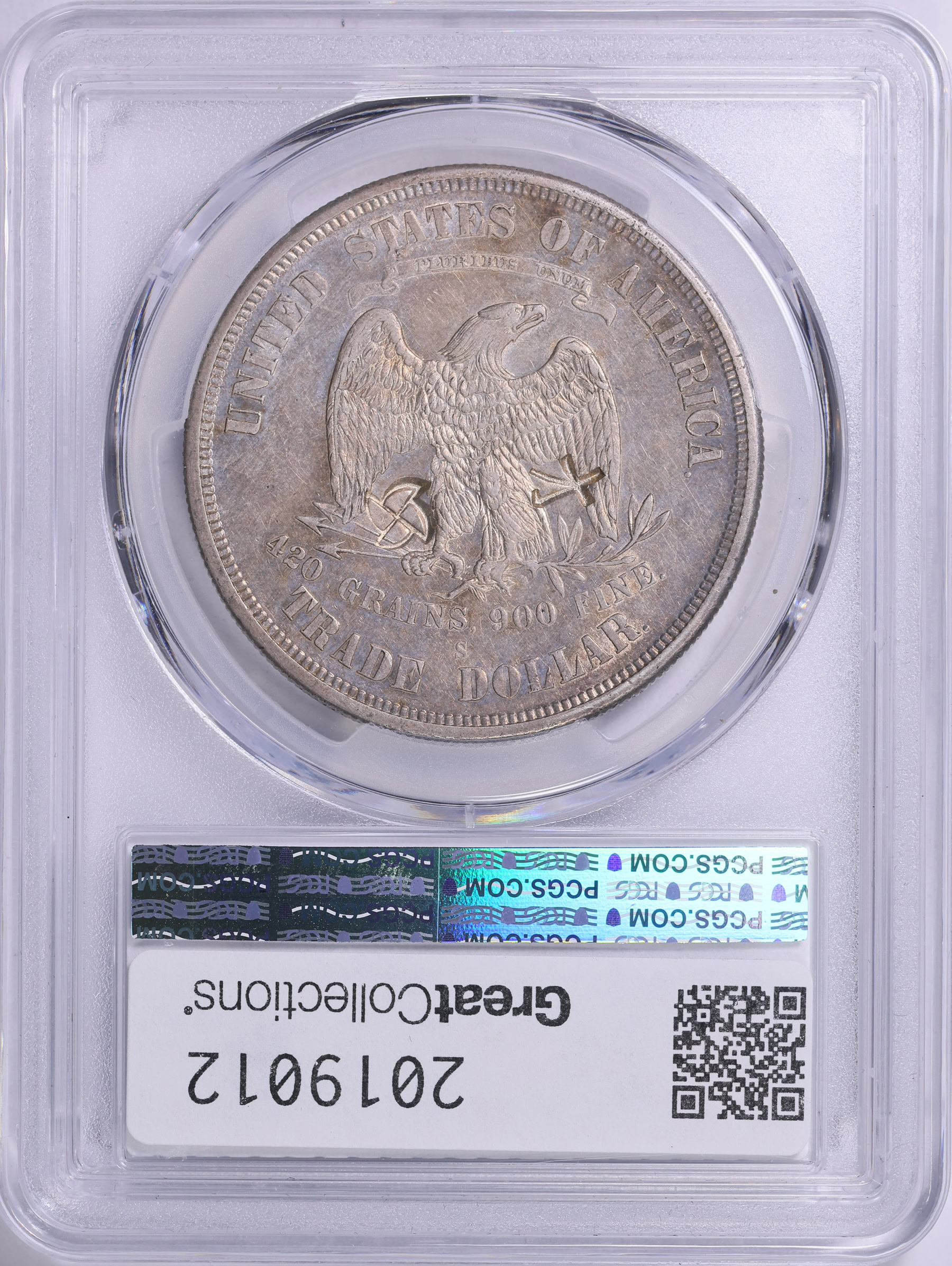 【超希少】1874年 1円銀貨 前期　PCGS認定 超希少】1874年 1円銀貨 前期 PCGS認定 - メルカリ