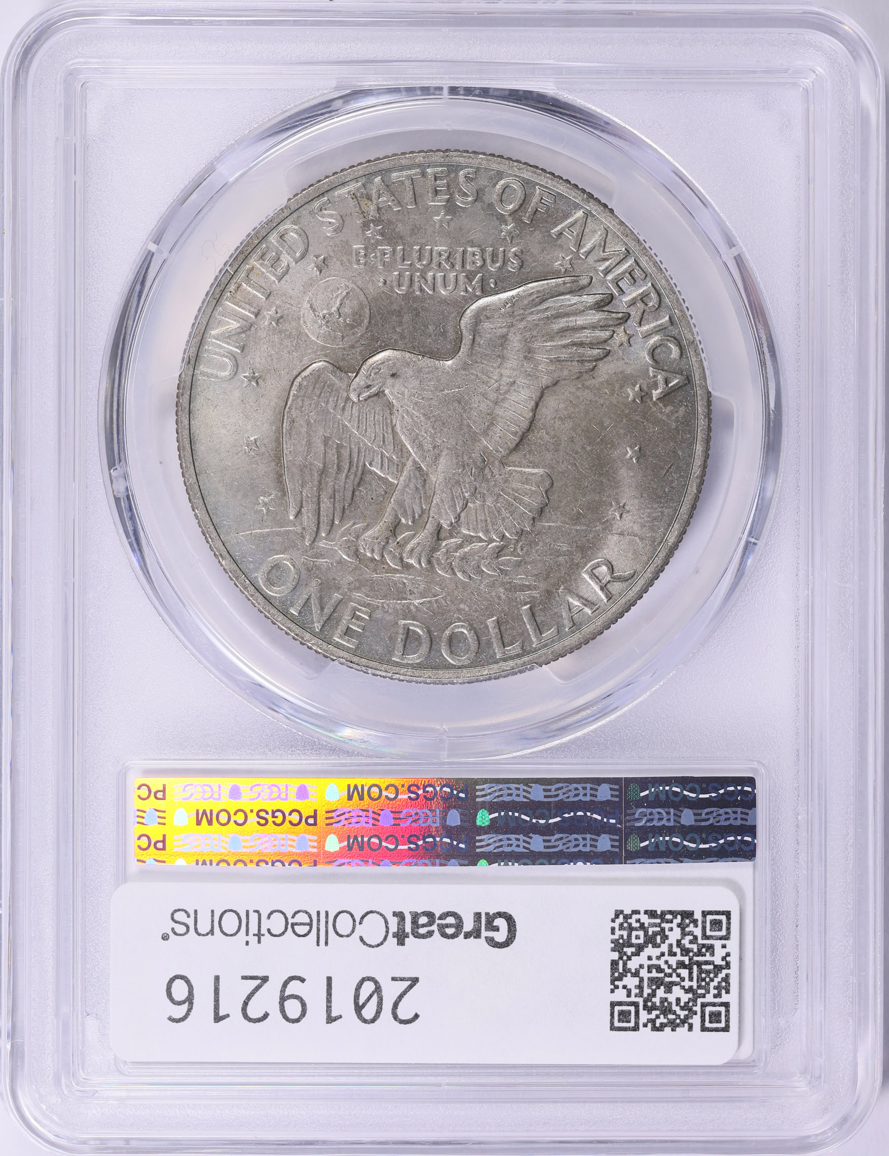 1972 Eisenhower Dollar Type 1 PCGS MS-63 (Item 2019216
