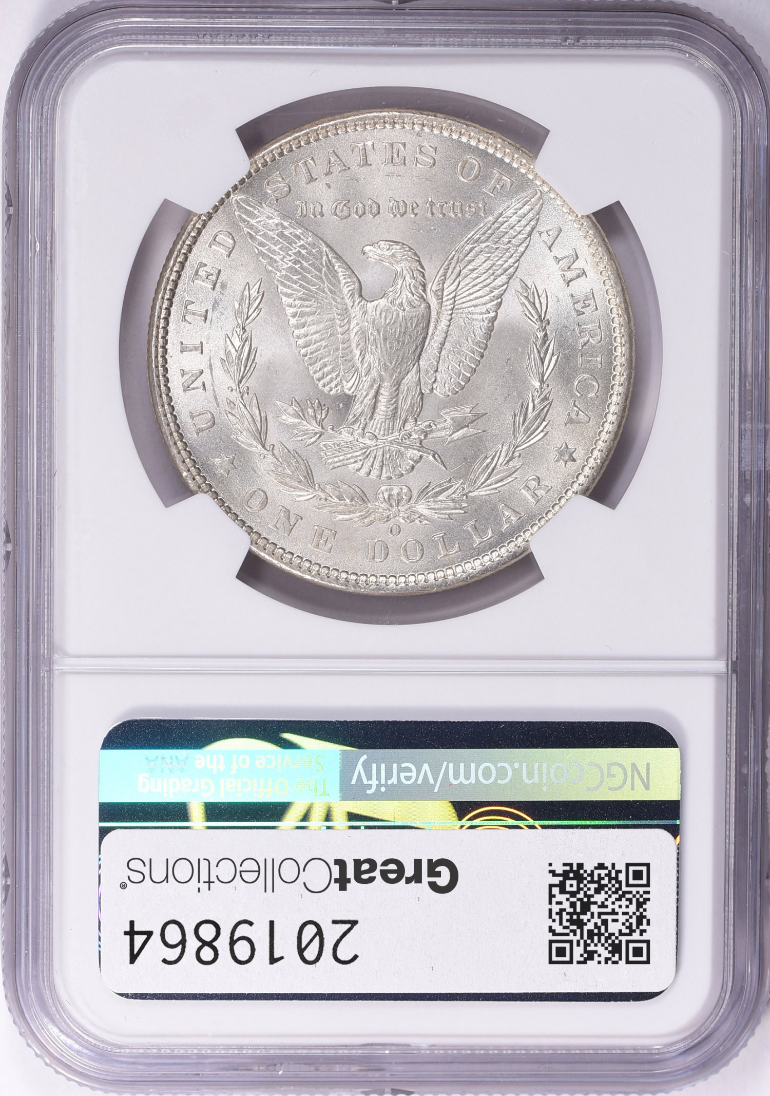1900-O Morgan Silver Dollar NGC MS-65 (CAC Green) (Item 2019864