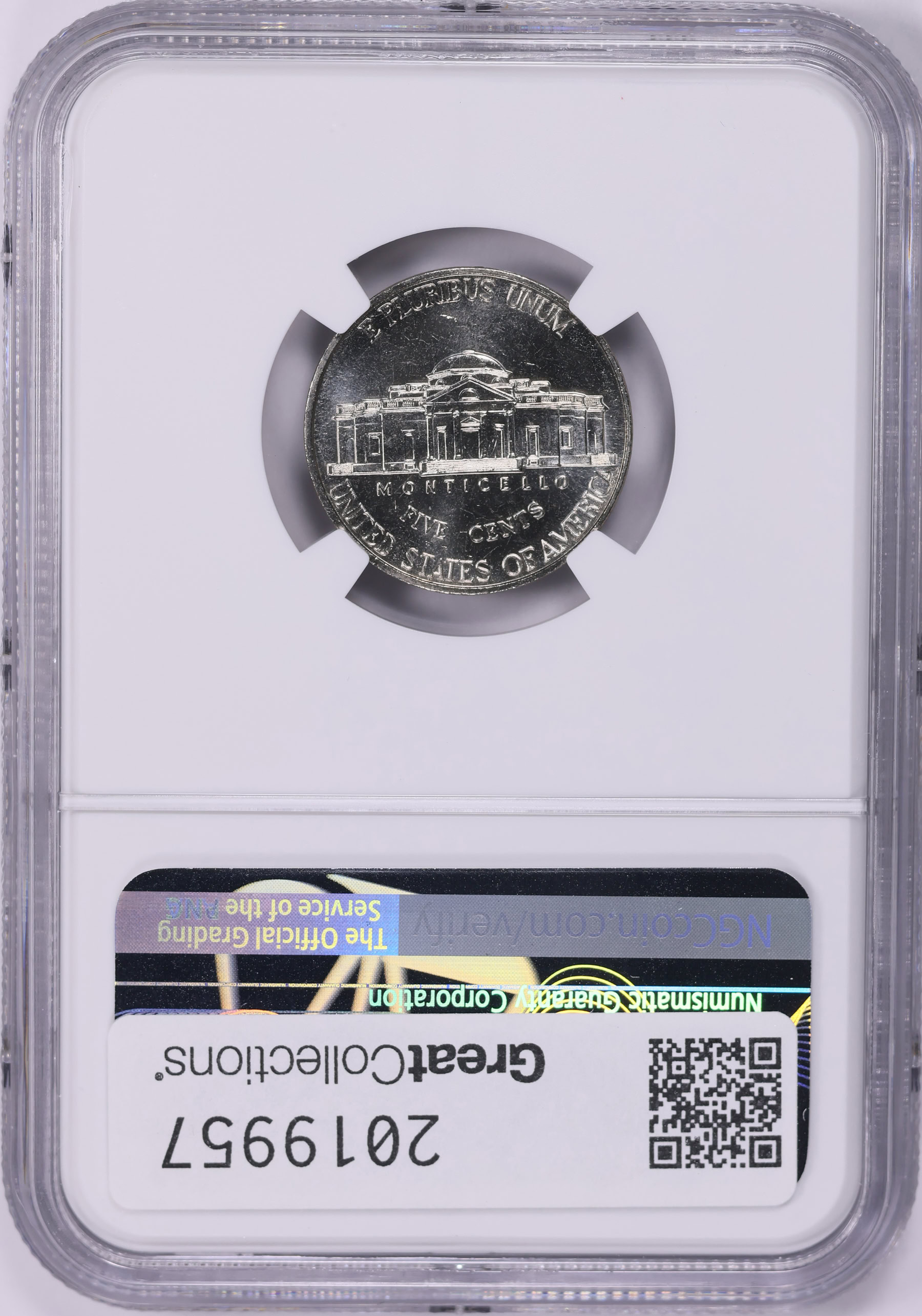 1998-D Jefferson Nickel NGC MS-65 6FS (Item 2019957