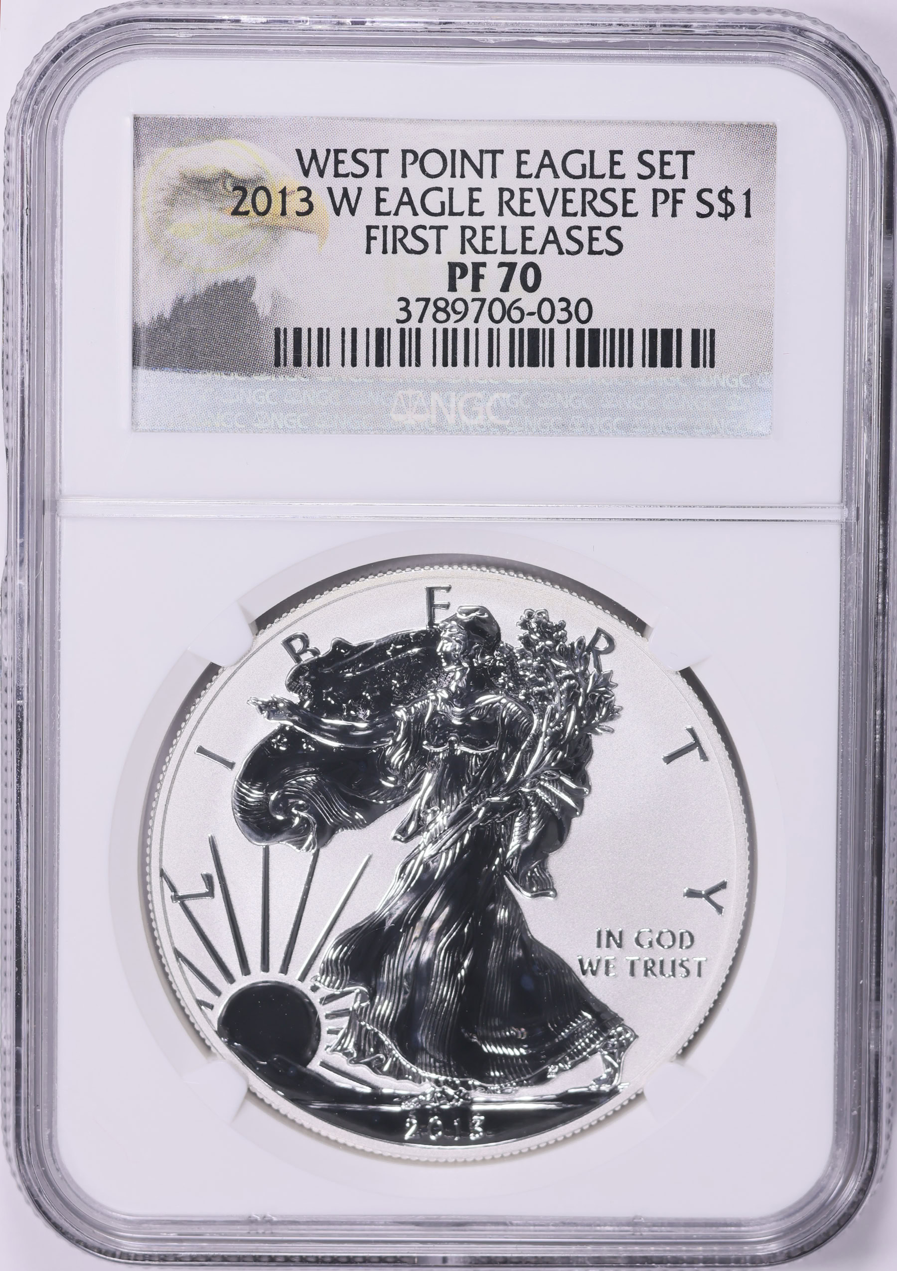2013-W $1 Silver Eagle Reverse Proof (From the West Point Mint Set