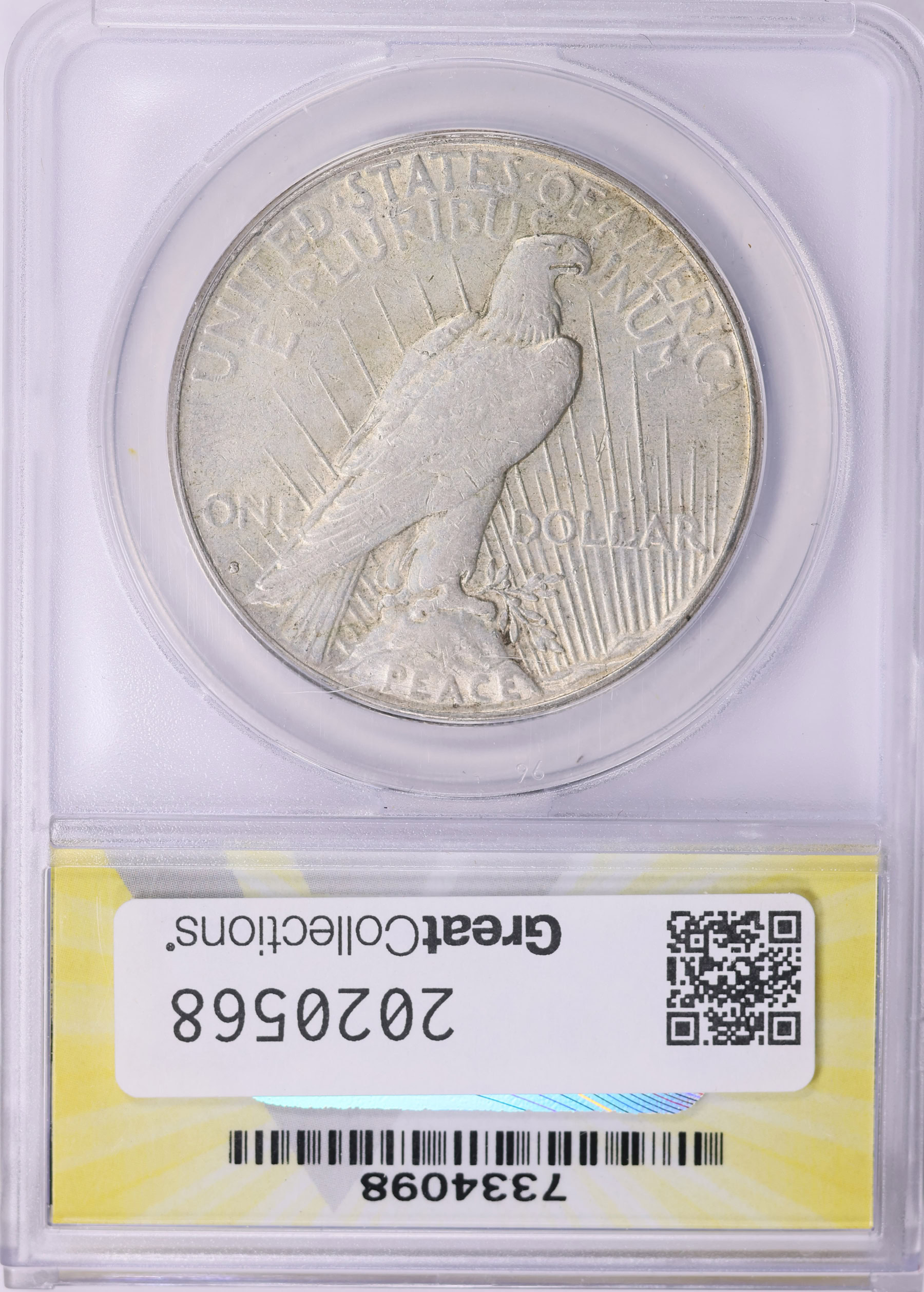 1928-S Peace Silver Dollar ANACS AU-50 (Item 2020568