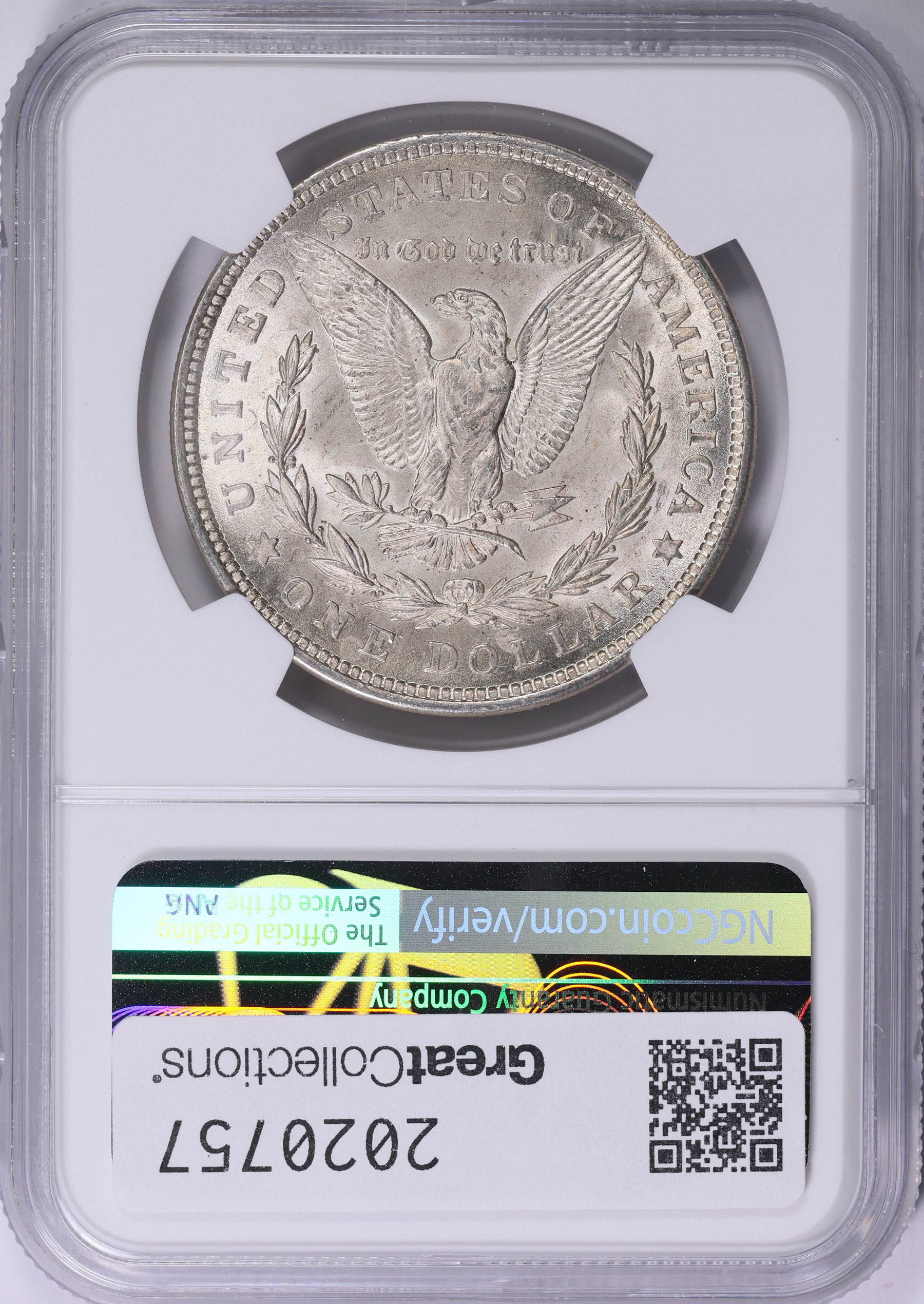 1921 Morgan Silver Dollar NGC MS-64 (Item 2020757