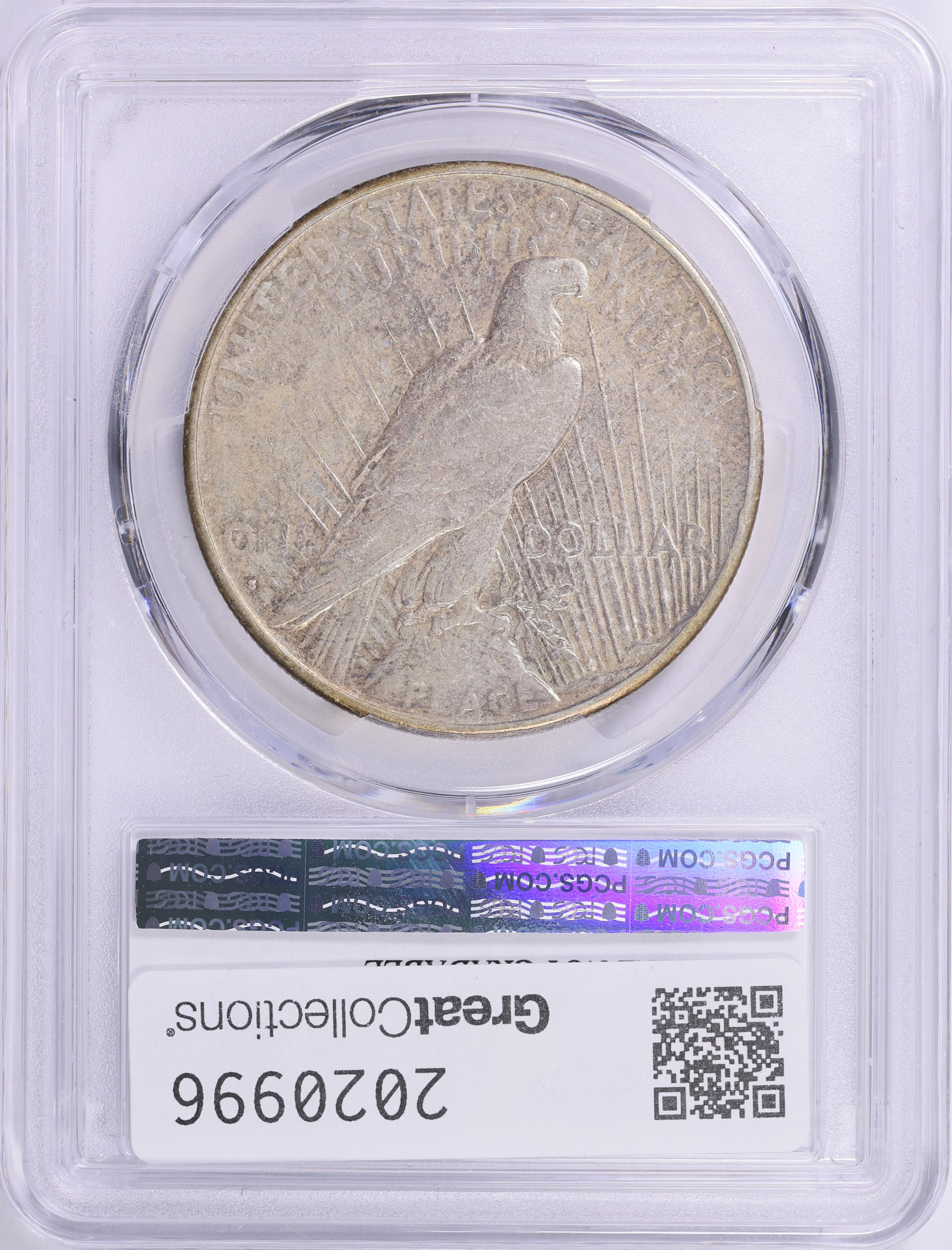1934-S Peace Silver Dollar PCGS Genuine XF Details (Item 2020996