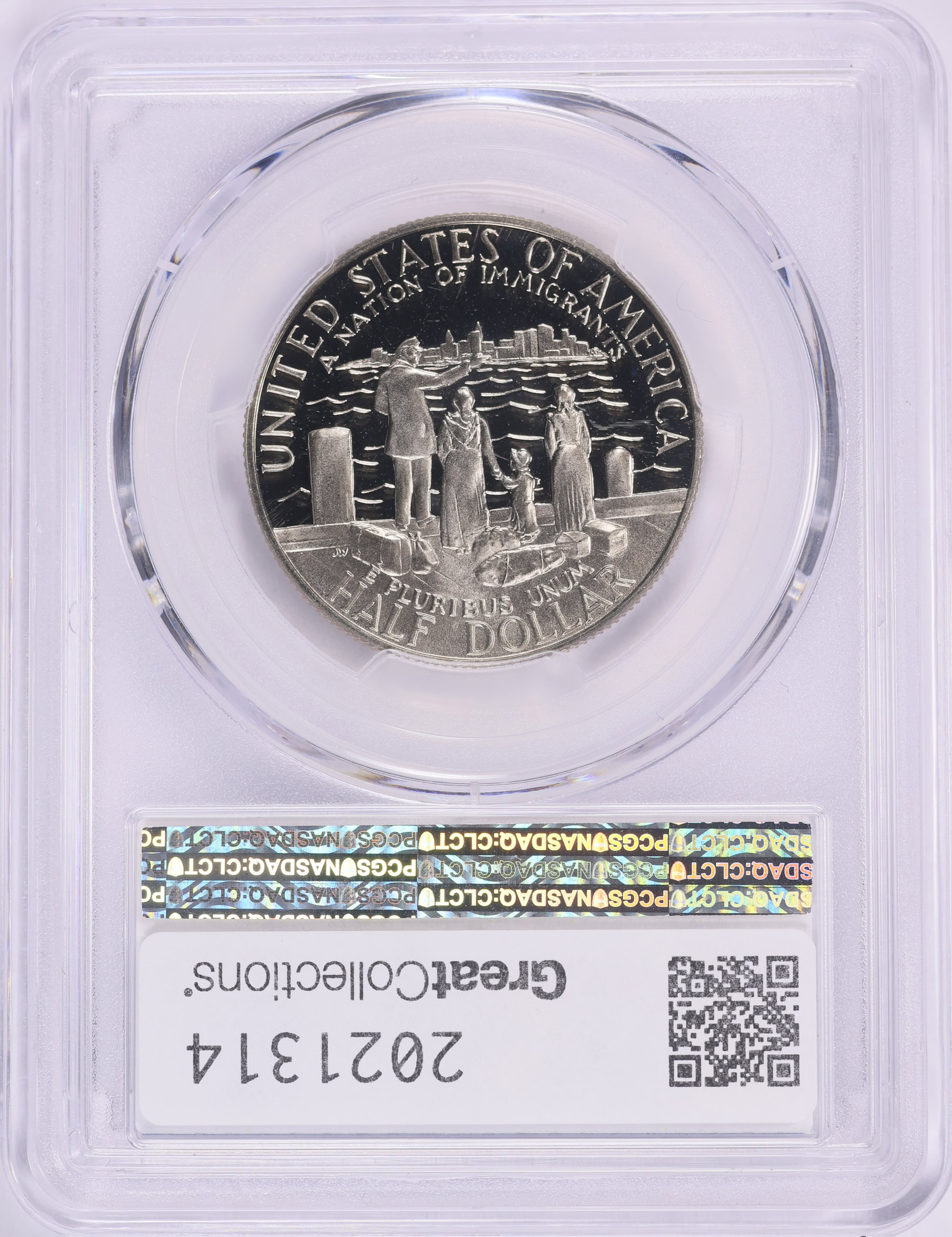レアMs. Pioneer スエード 14 ネイティブウエスタンUSA 最終値下 1986-S Statue of Liberty Centennial Clad Half Dollar PCGS Proof-68