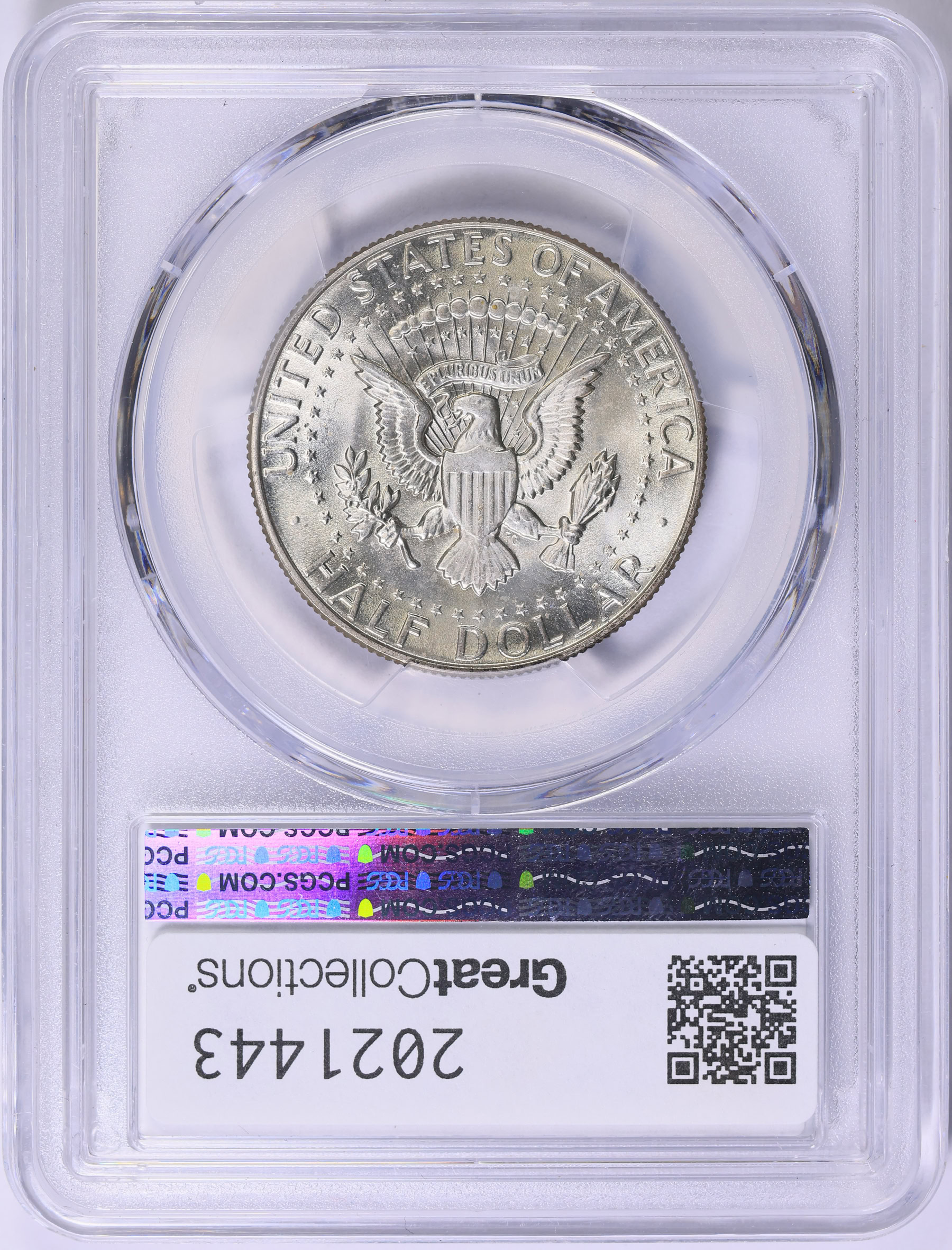 1968-D Kennedy Half Dollar PCGS MS-67 (QA) (Toned) (Item 2021443