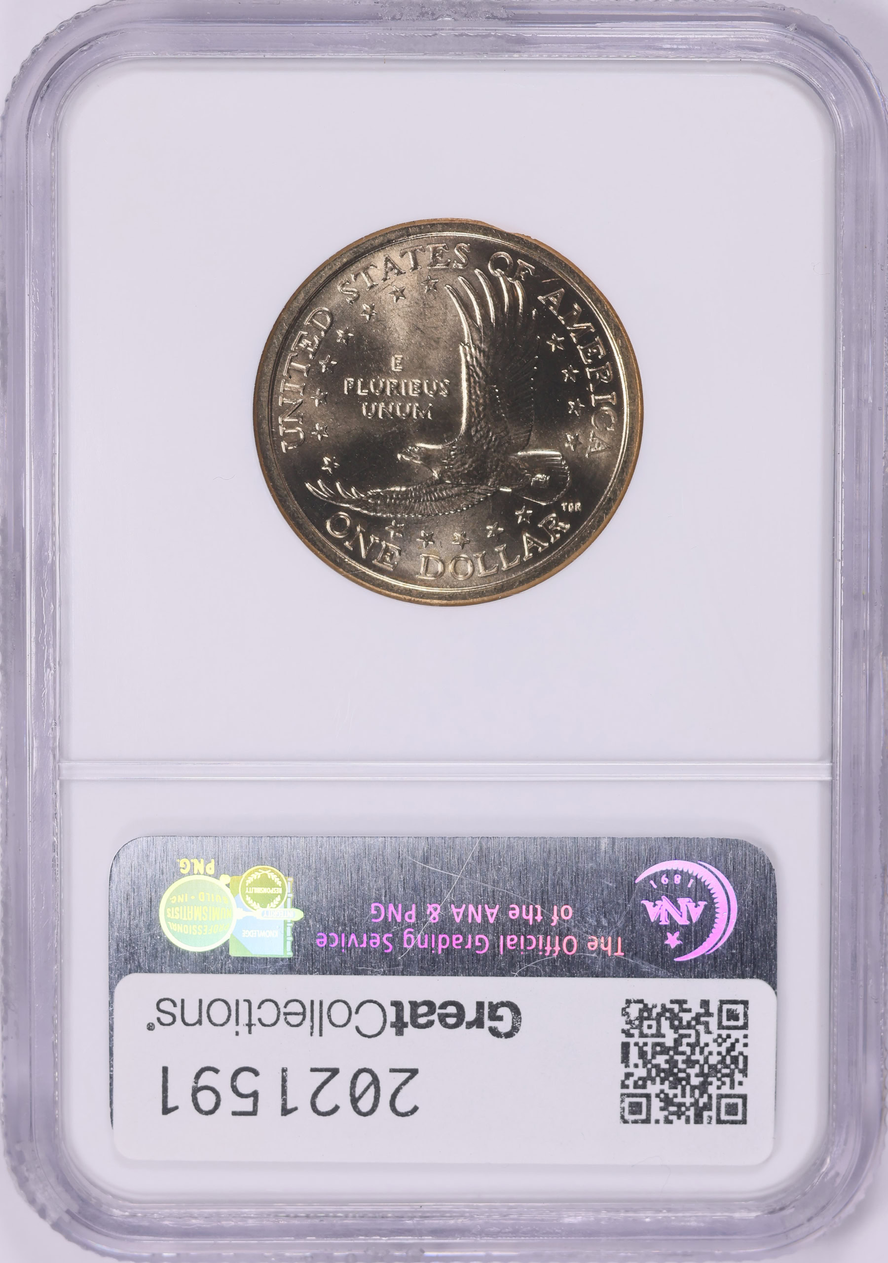 2000-D Sacagawea Dollar (From the Millennium Set) NGC MS-67 PL