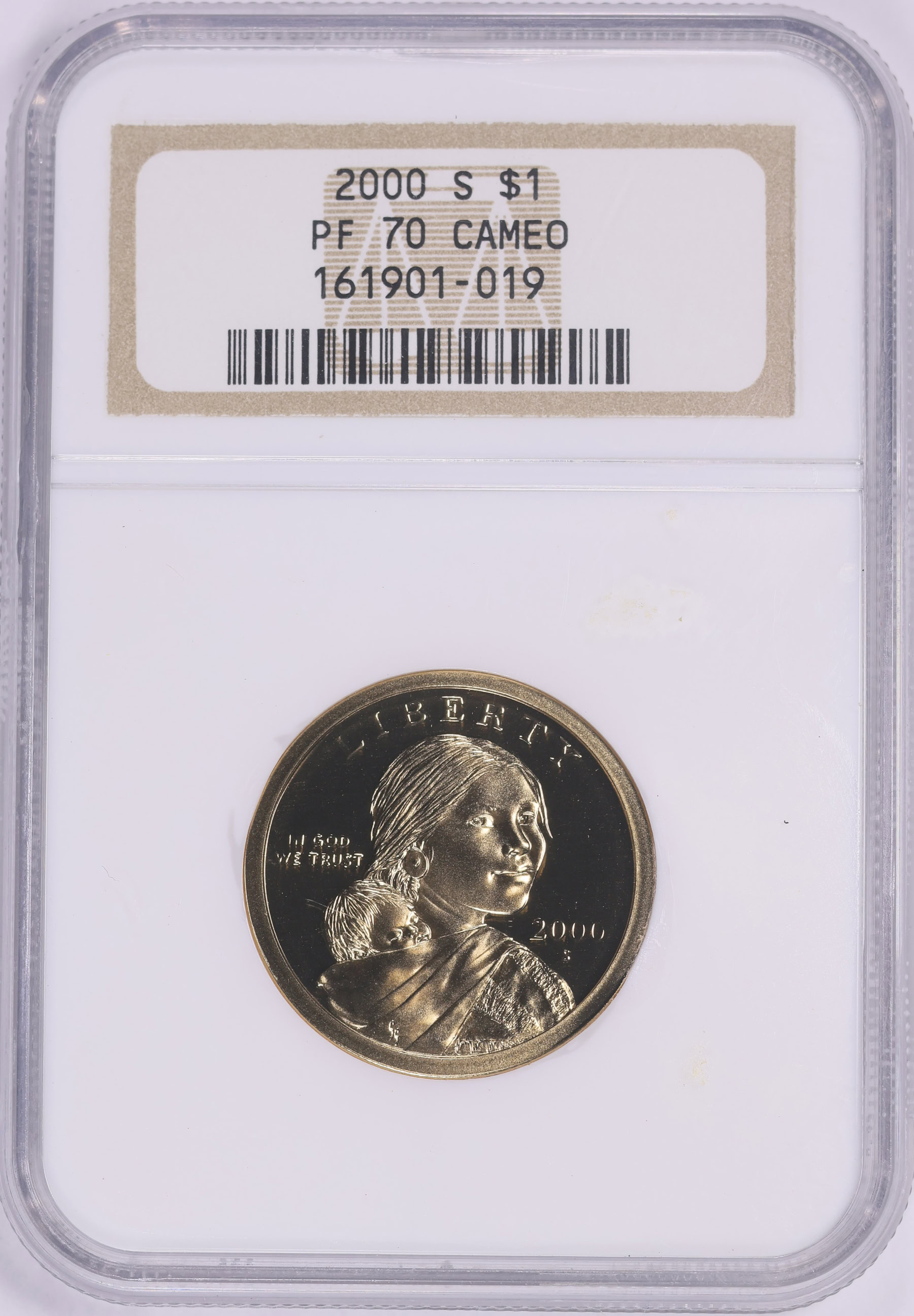 2000-S Sacagawea Dollar NGC Proof-70 CAMEO (Item 2021592