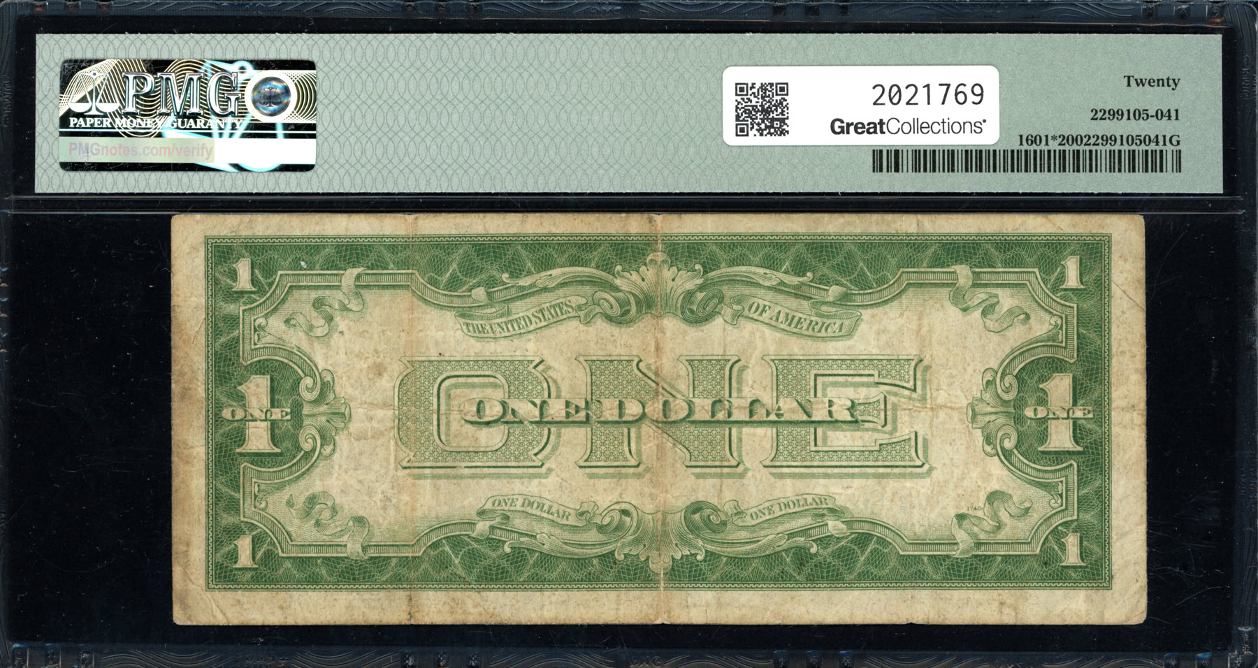 Fr. 1601* (*A Block) 1928A $1 Silver Certificate Star Note Woods ...