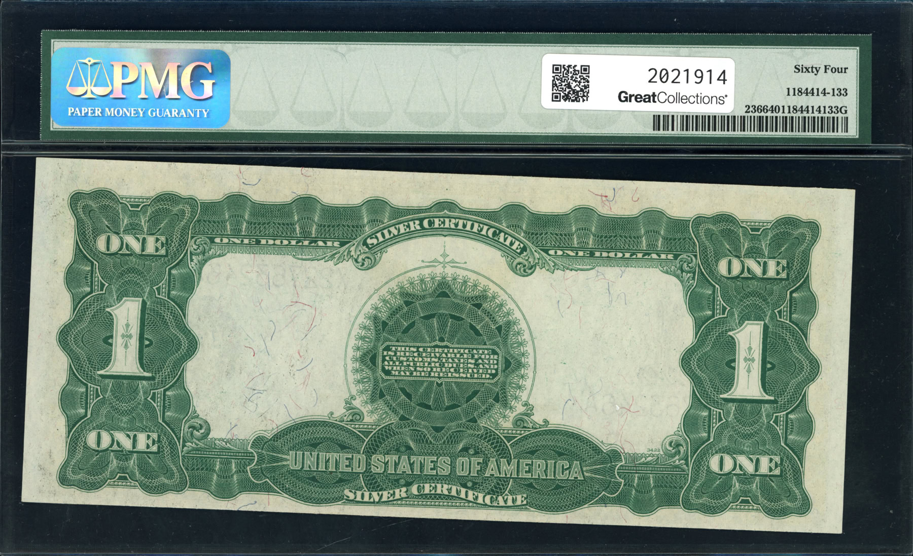 Fr. 236 1899 $1 Silver Certificate Note Speelman / White PMG