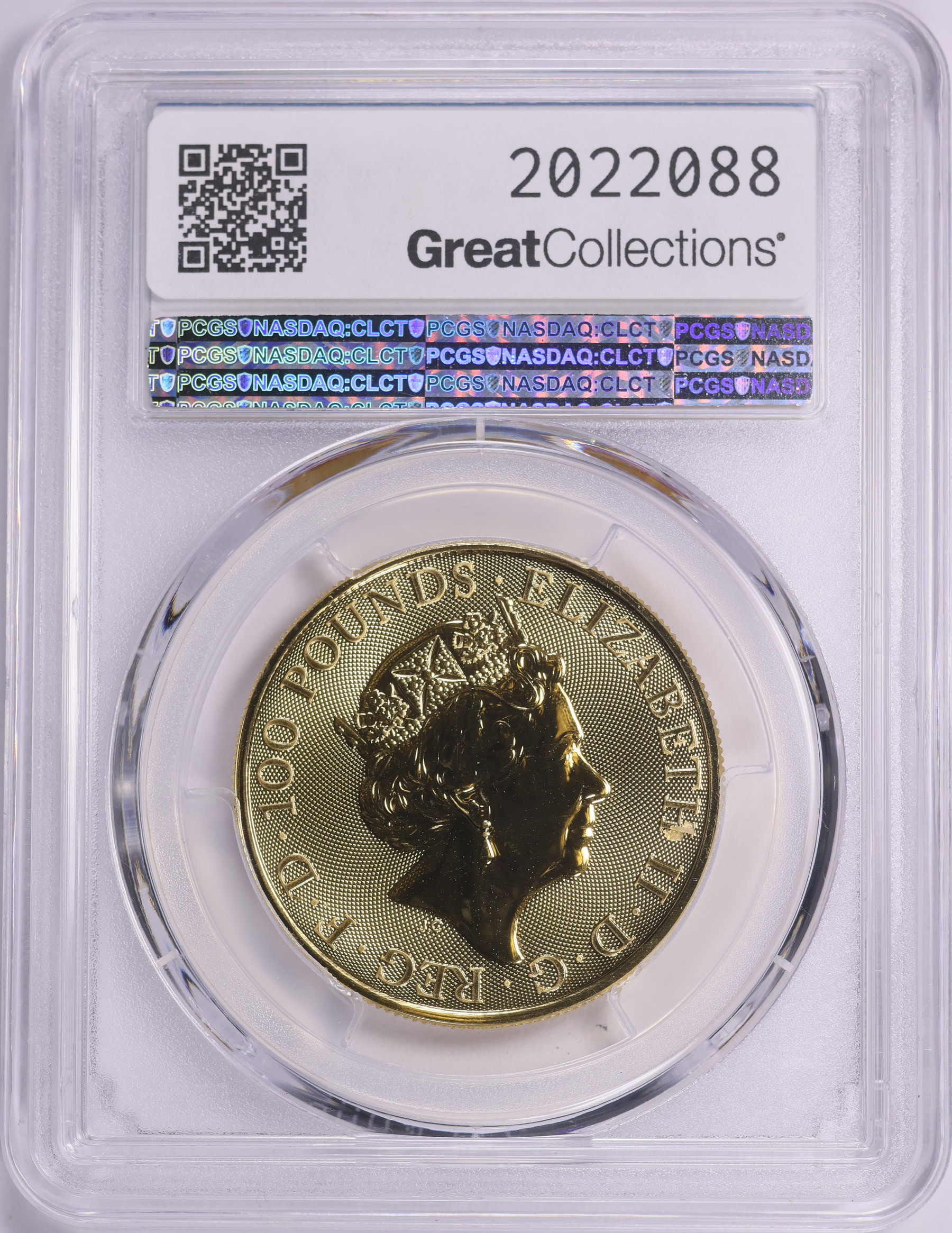 Great Britain 2021 Gold £100 British Music Legends - Elton John