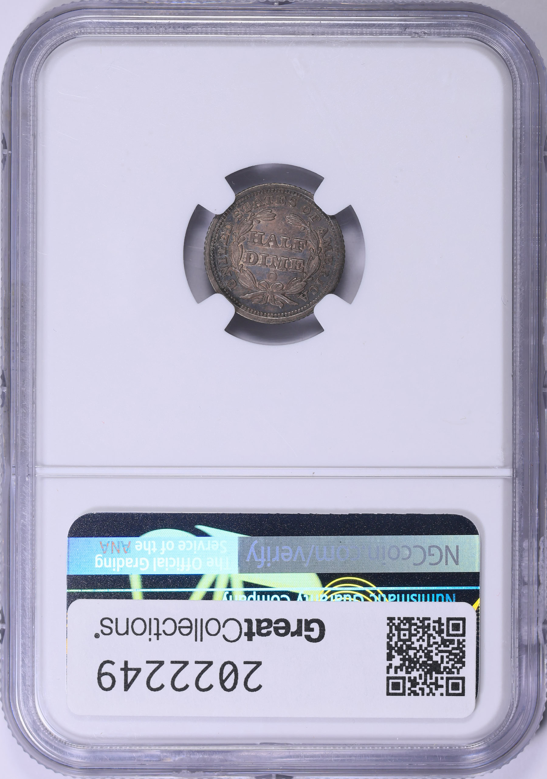Rate★ 1853-O Seated Liberty Half Dime Arrows NGC MS-62 (Item 2022249