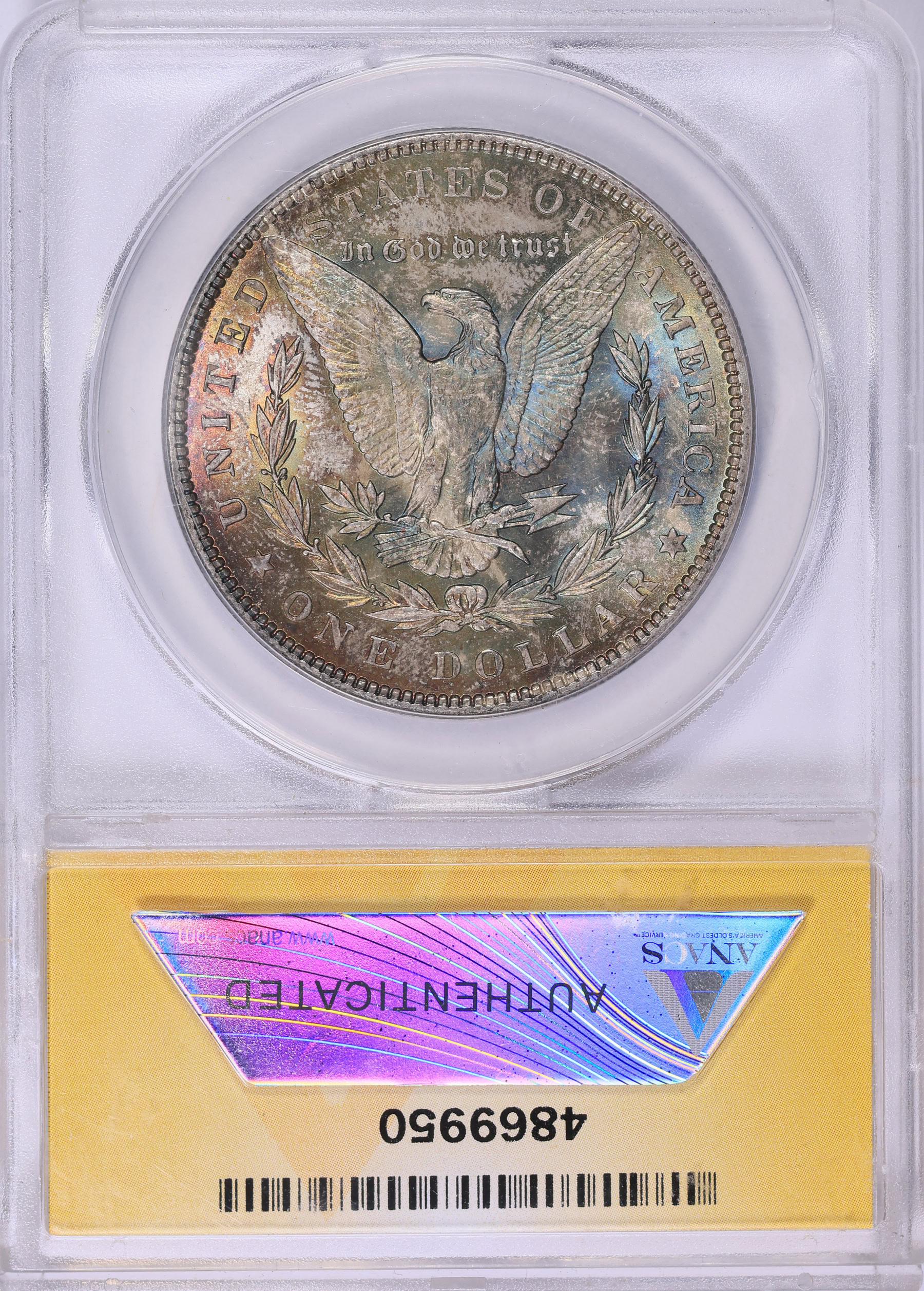 1889年 $1 銀貨 PCGS MS63 1889 $1, DMPL (Regular Strike) Morgan Dollar - PCGS CoinFacts