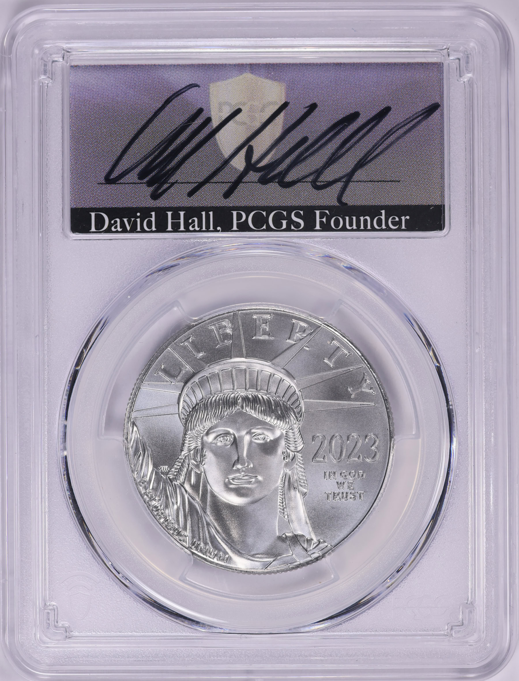 2023 $100 One-Ounce Platinum American Eagle Statue of Liberty