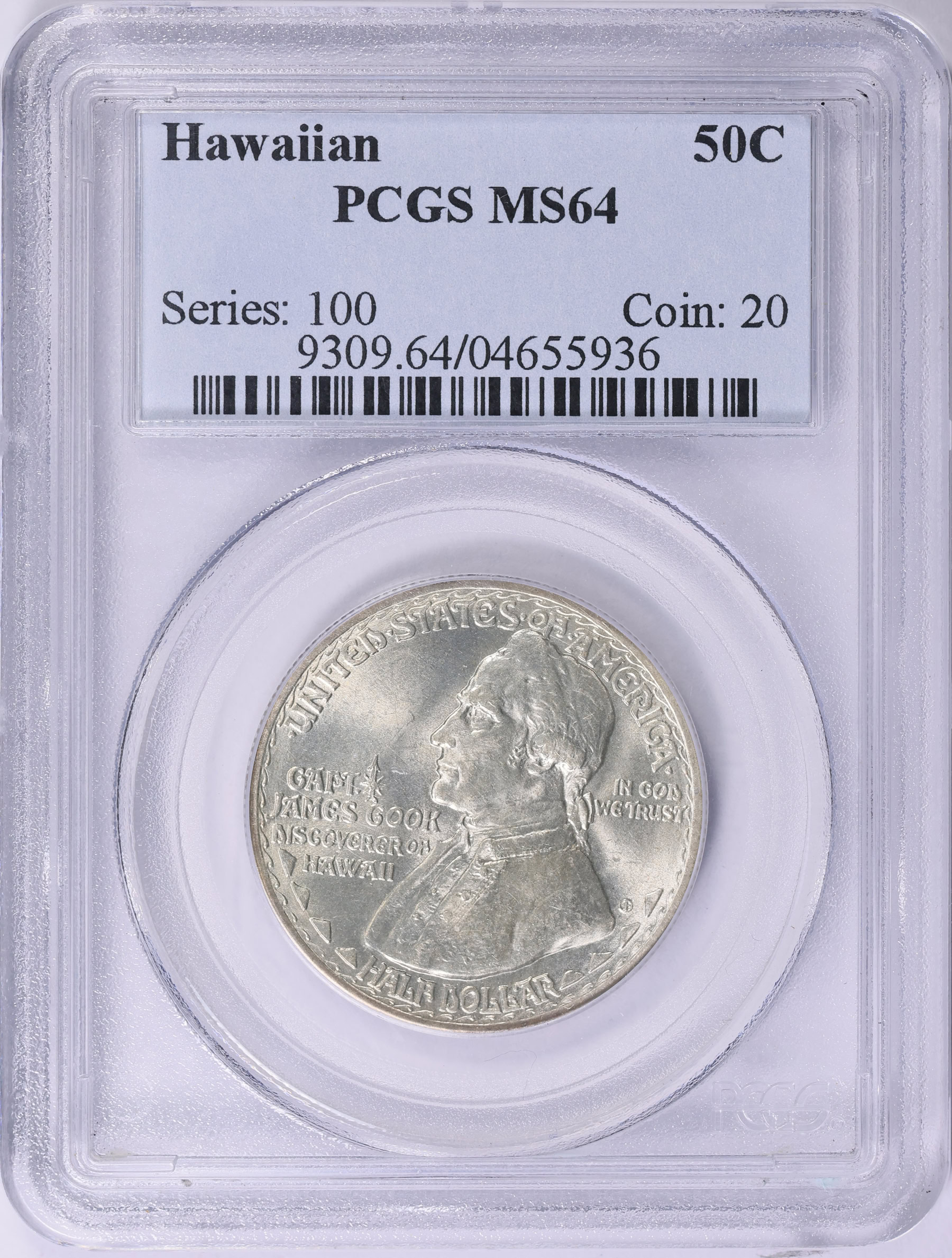 ・CELESTIAL・ヒグマSALE 1928 Hawaiian Sesquicentennial Half Dollar PCGS MS-64 (Item